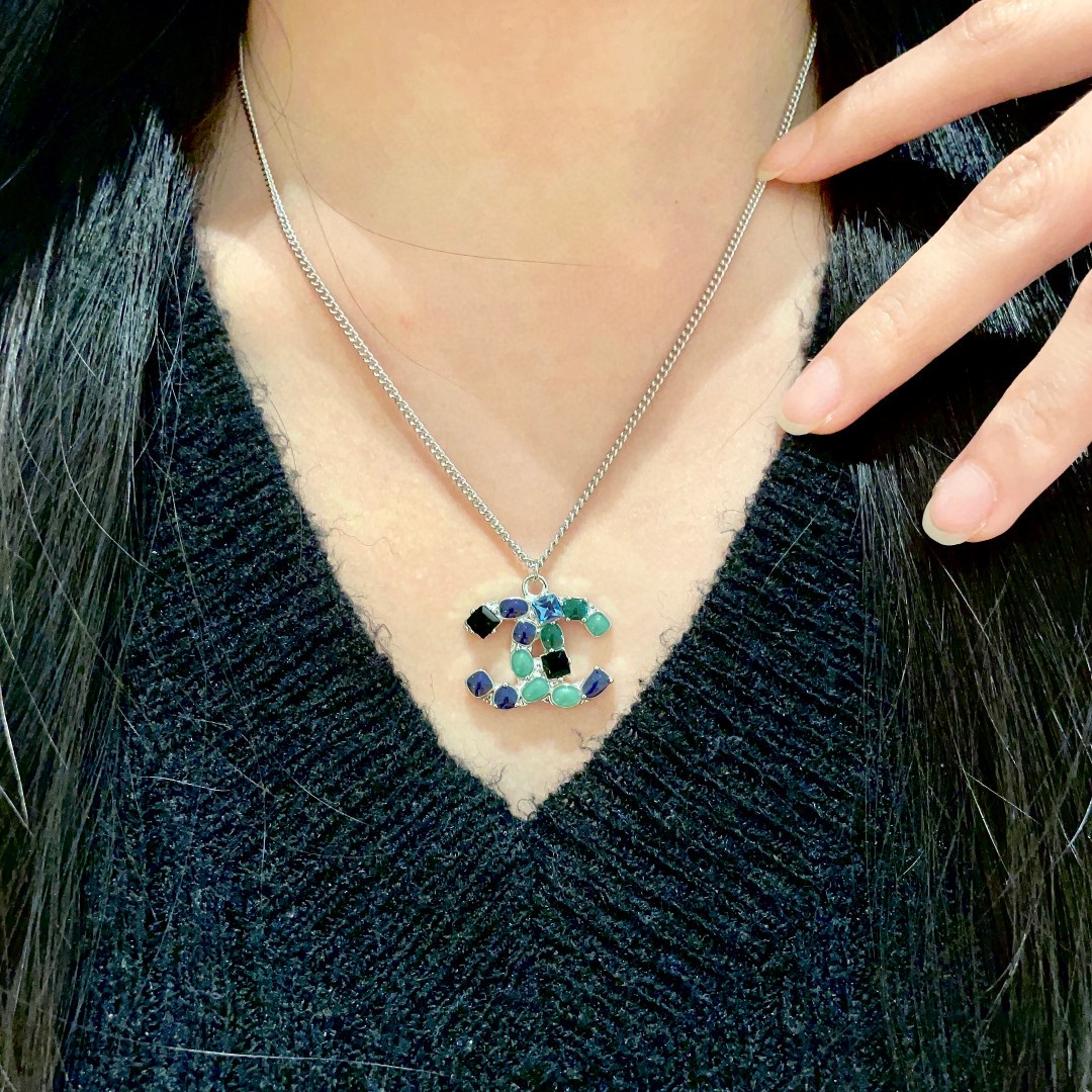  香奈儿✨经典双C项链