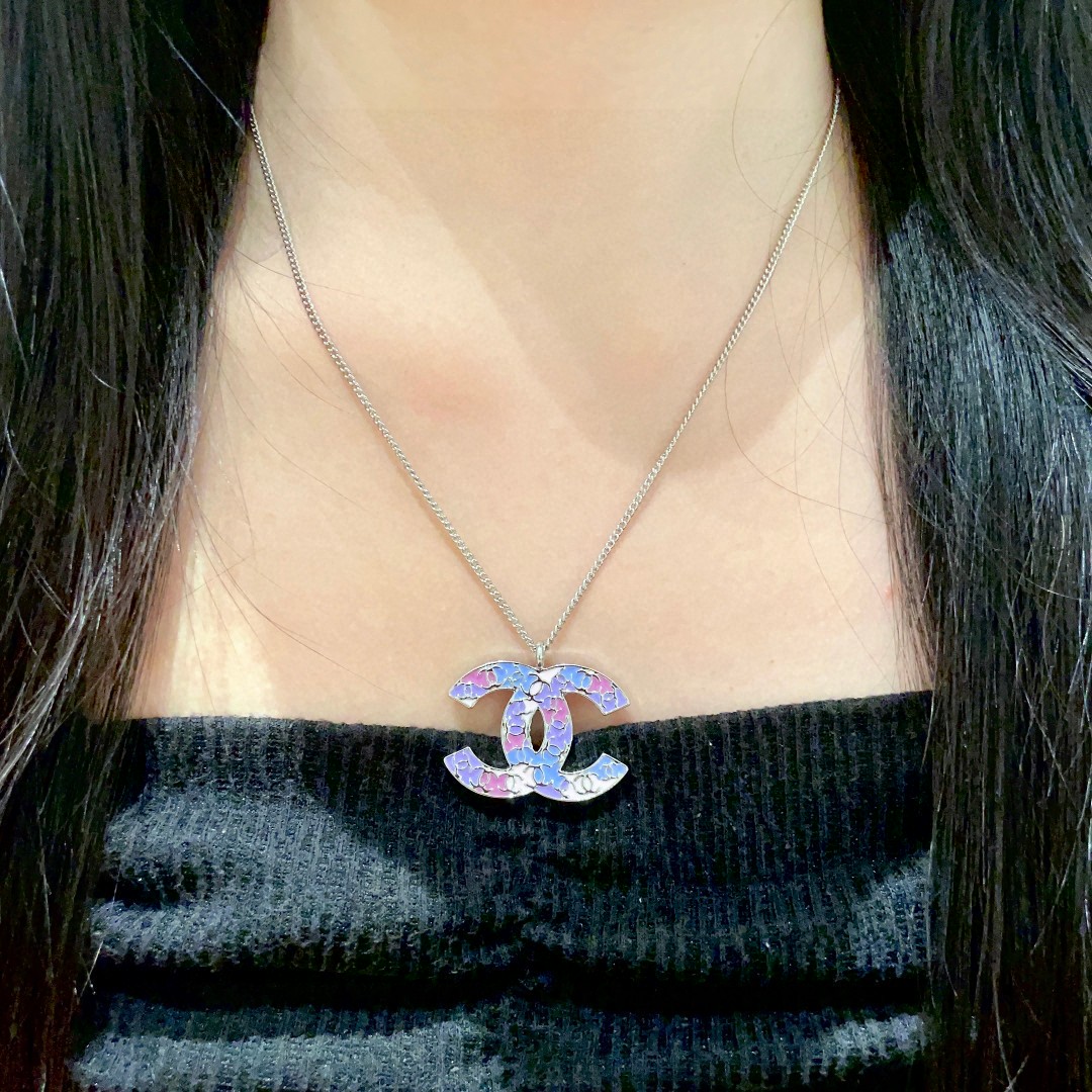  香奈儿✨双C项链
