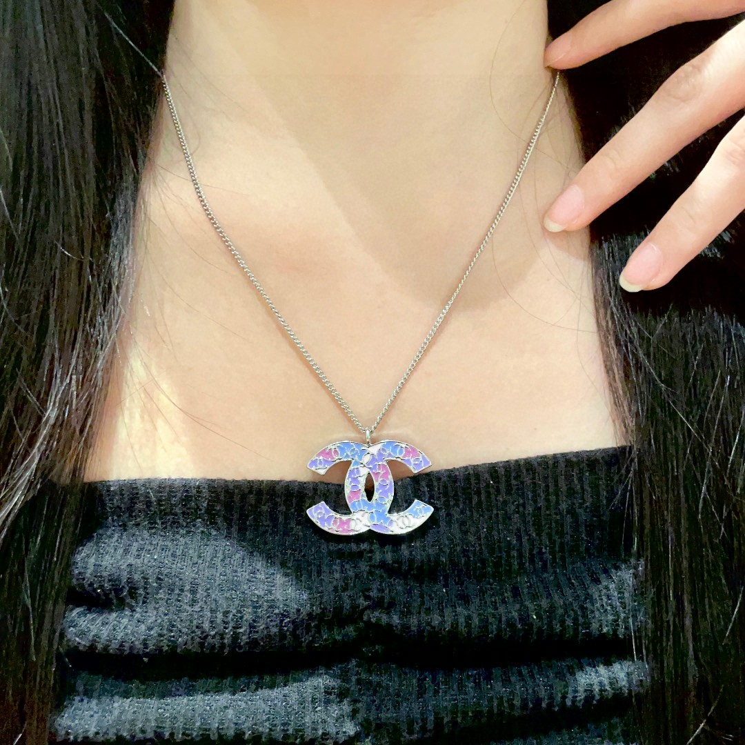  香奈儿✨双C项链