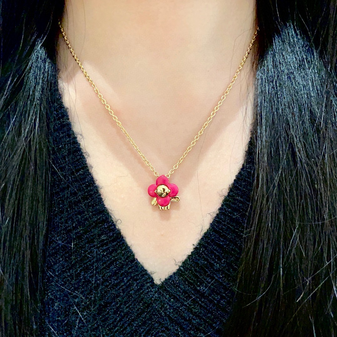  LV✨经典老花项链