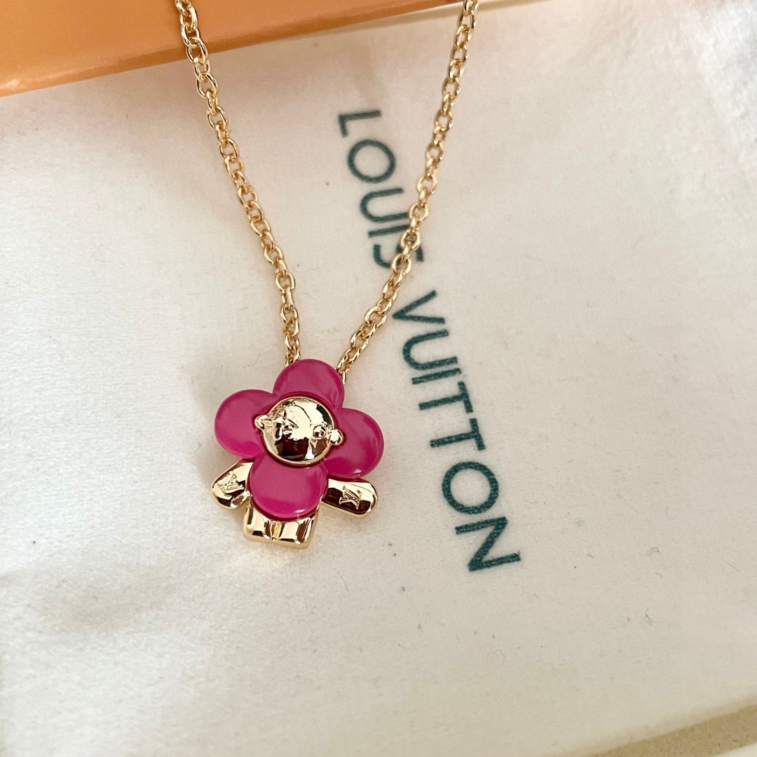  LV✨经典老花项链