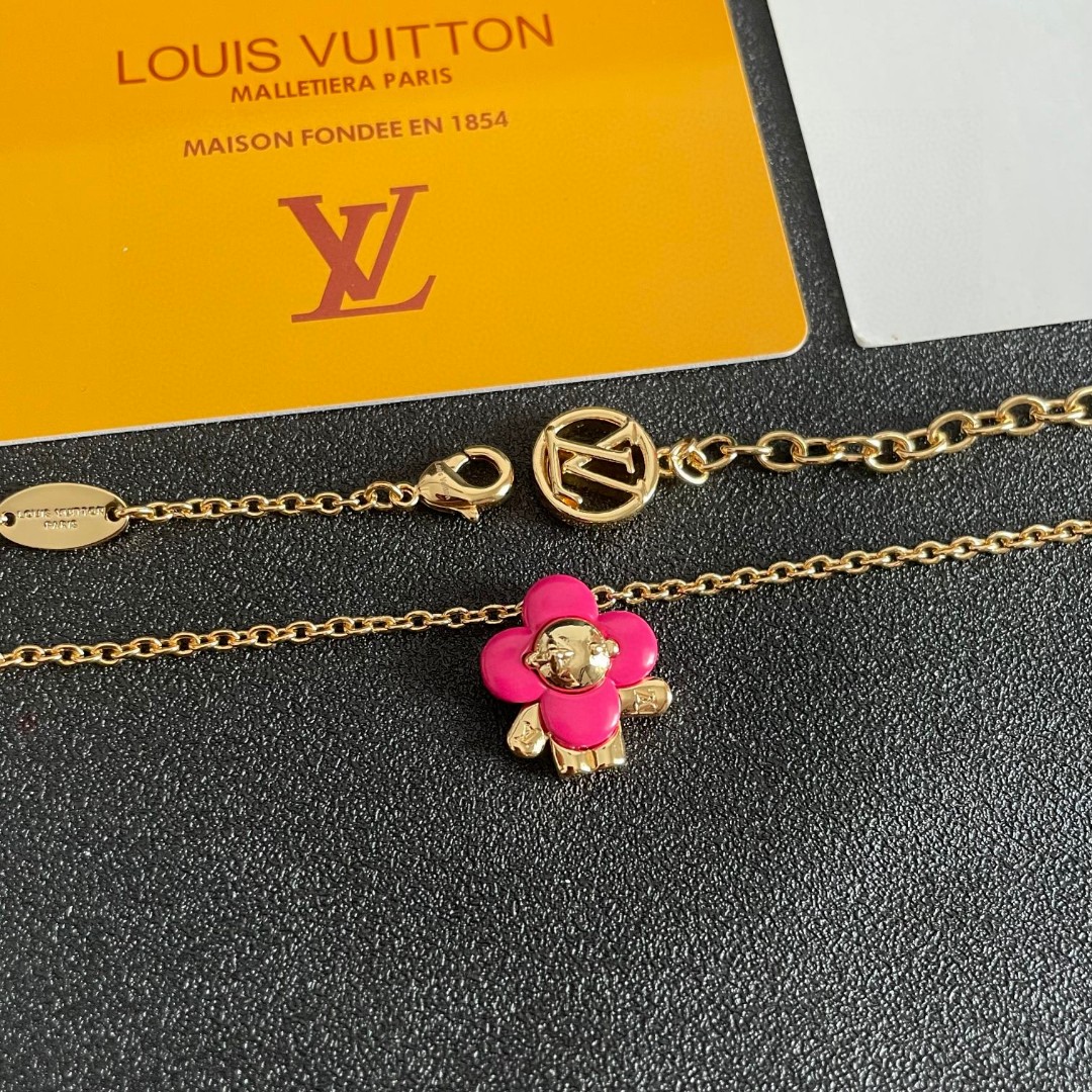  LV✨经典老花项链