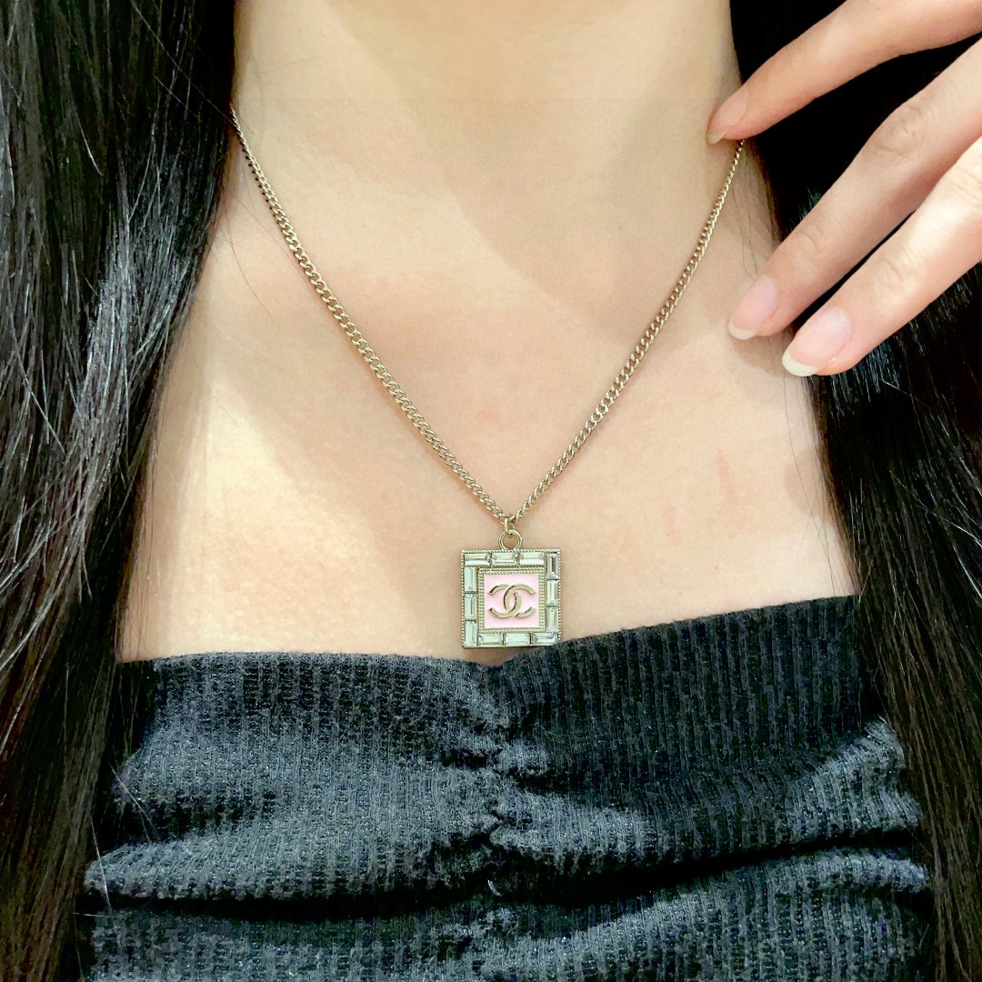  香奈儿✨经典双C项链
