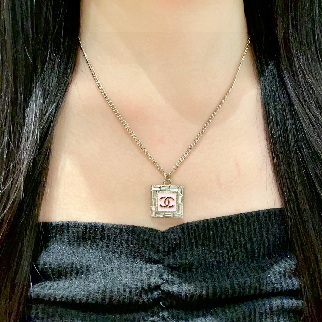  香奈儿✨经典双C项链