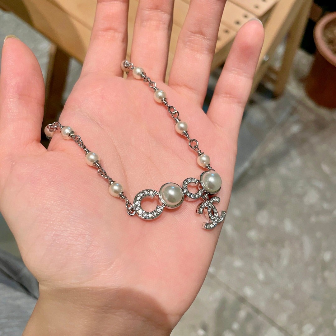  香奈儿✨珍珠 COCO项链