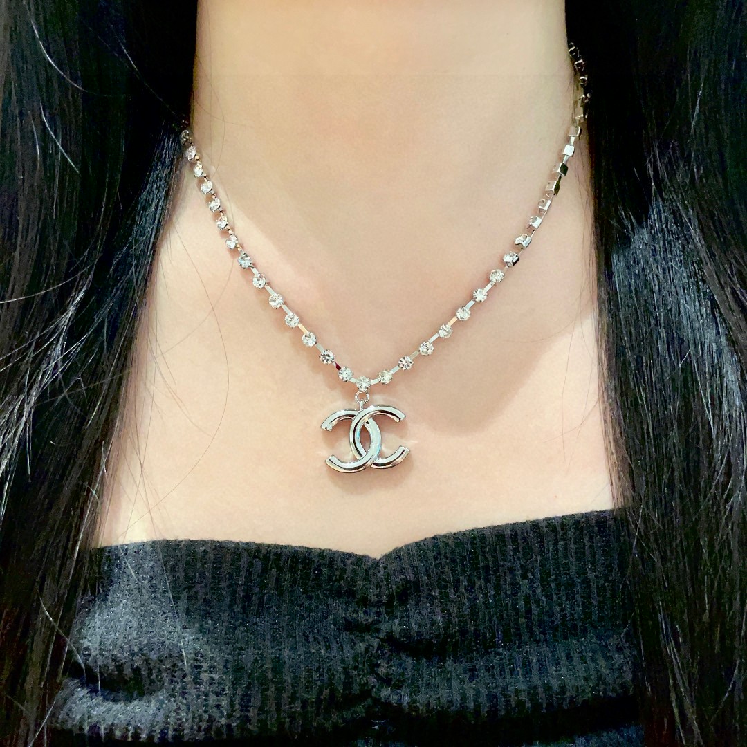  香奈儿✨双C项链