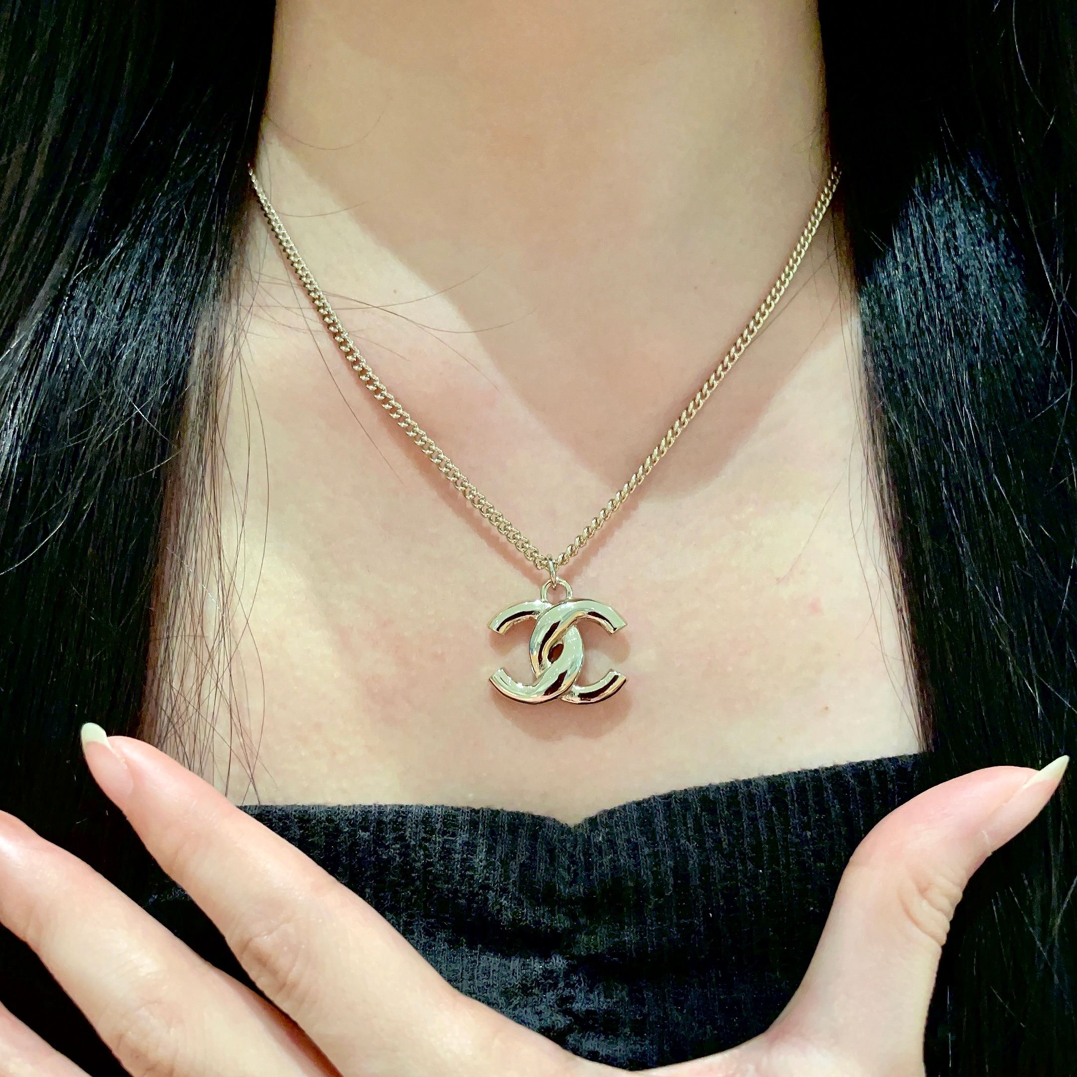  香奈儿✨经典双C项链
