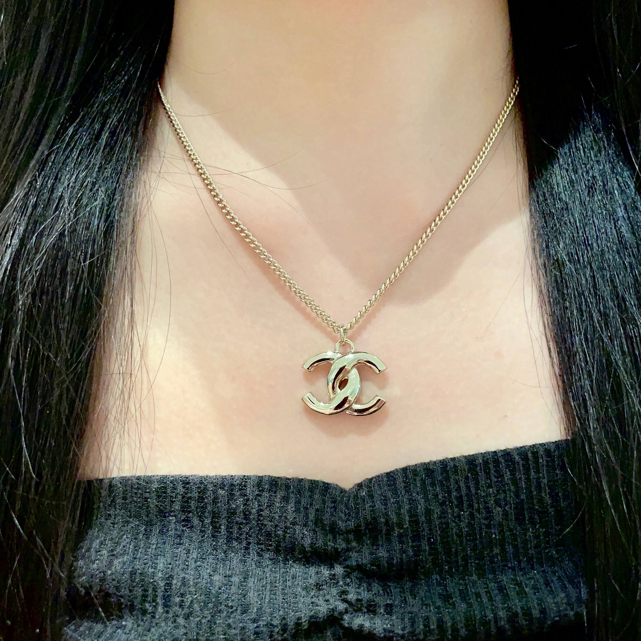  香奈儿✨经典双C项链