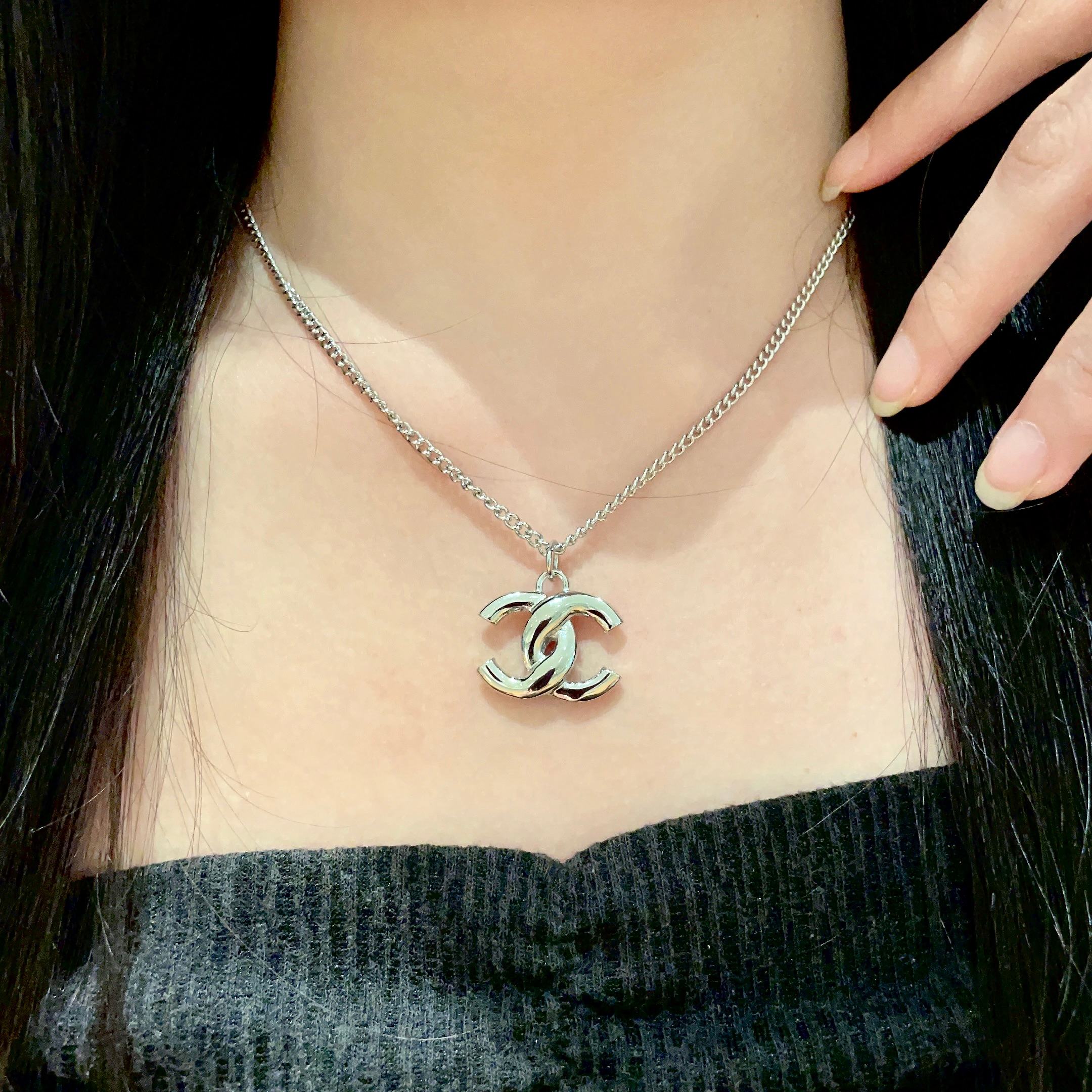 香奈儿✨经典双C项链