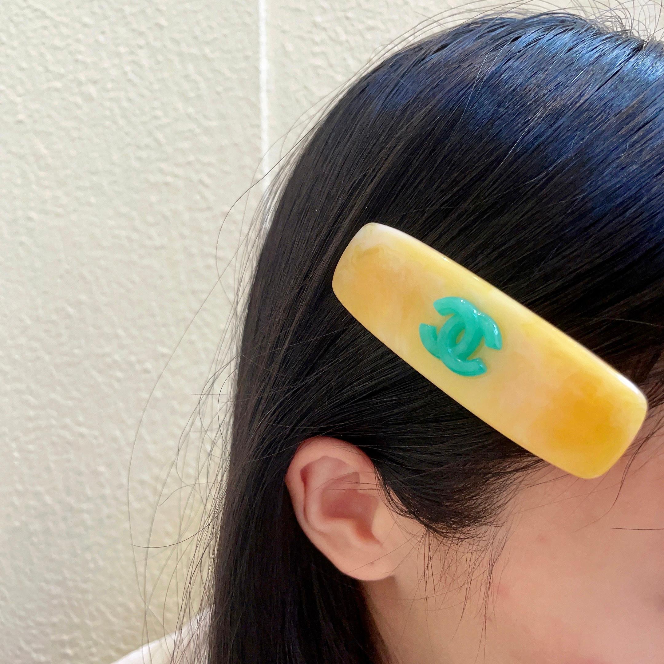 香奈儿✨糖果色双C发夹