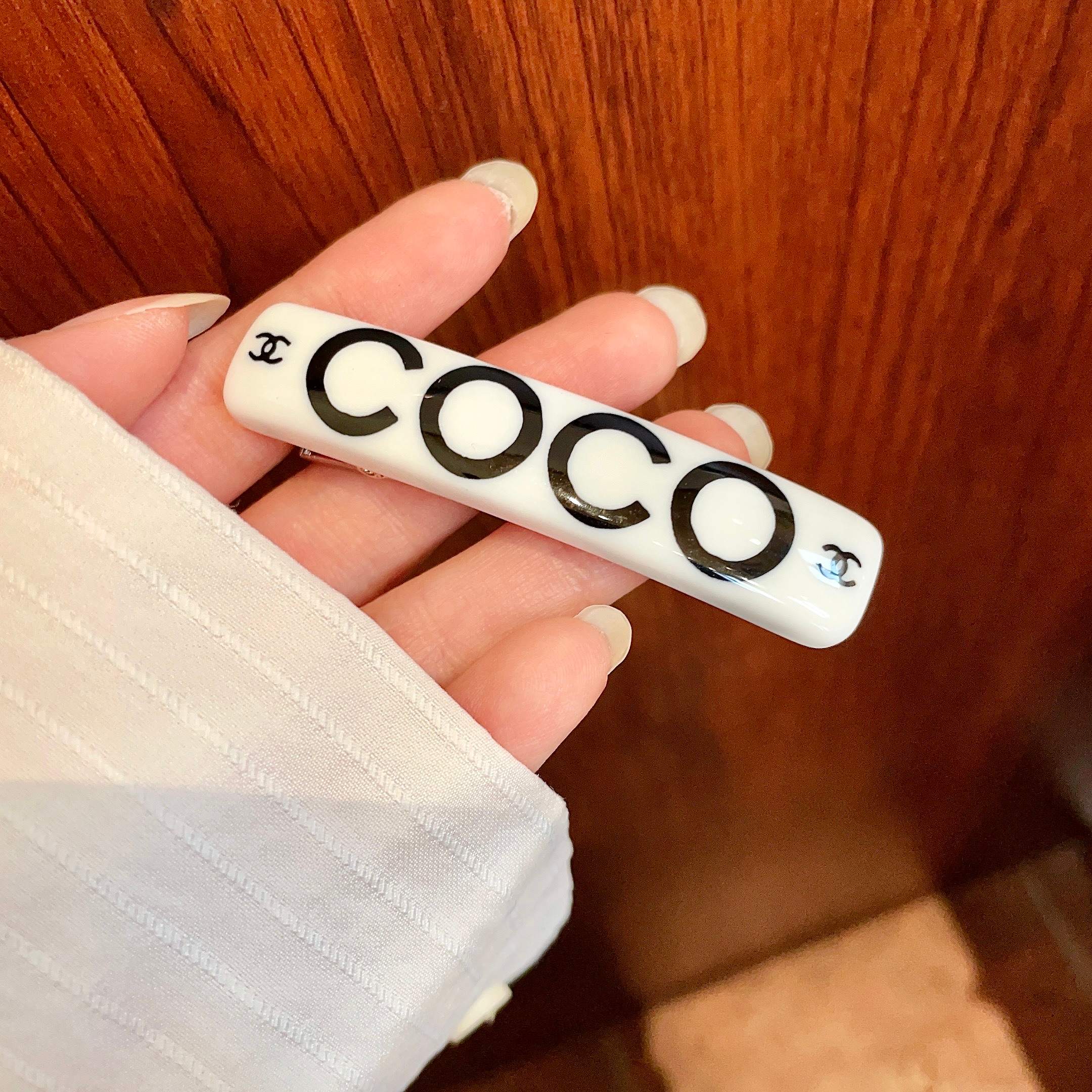 香奈儿❤️COCO双C发夹