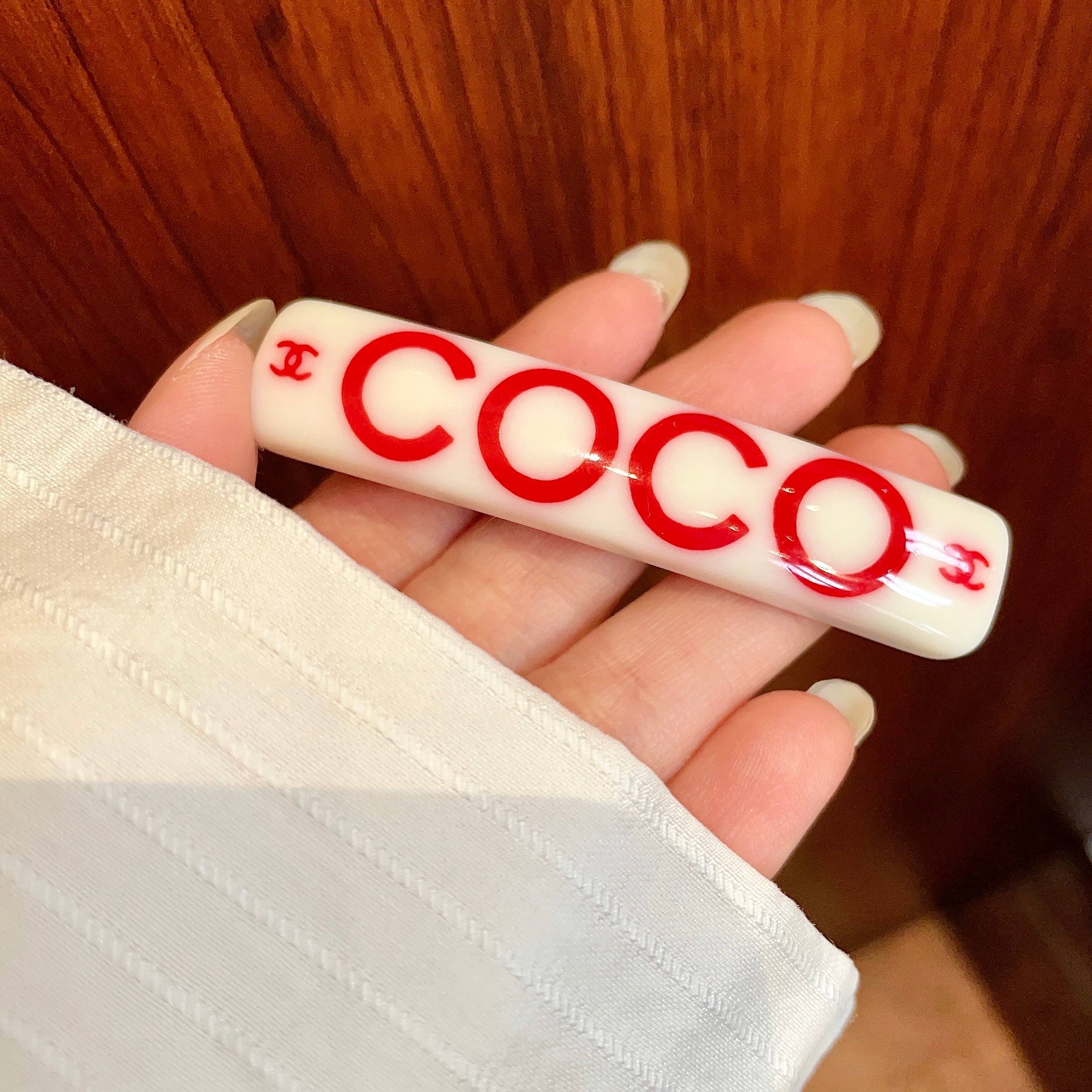 香奈儿❤️COCO双C发夹
