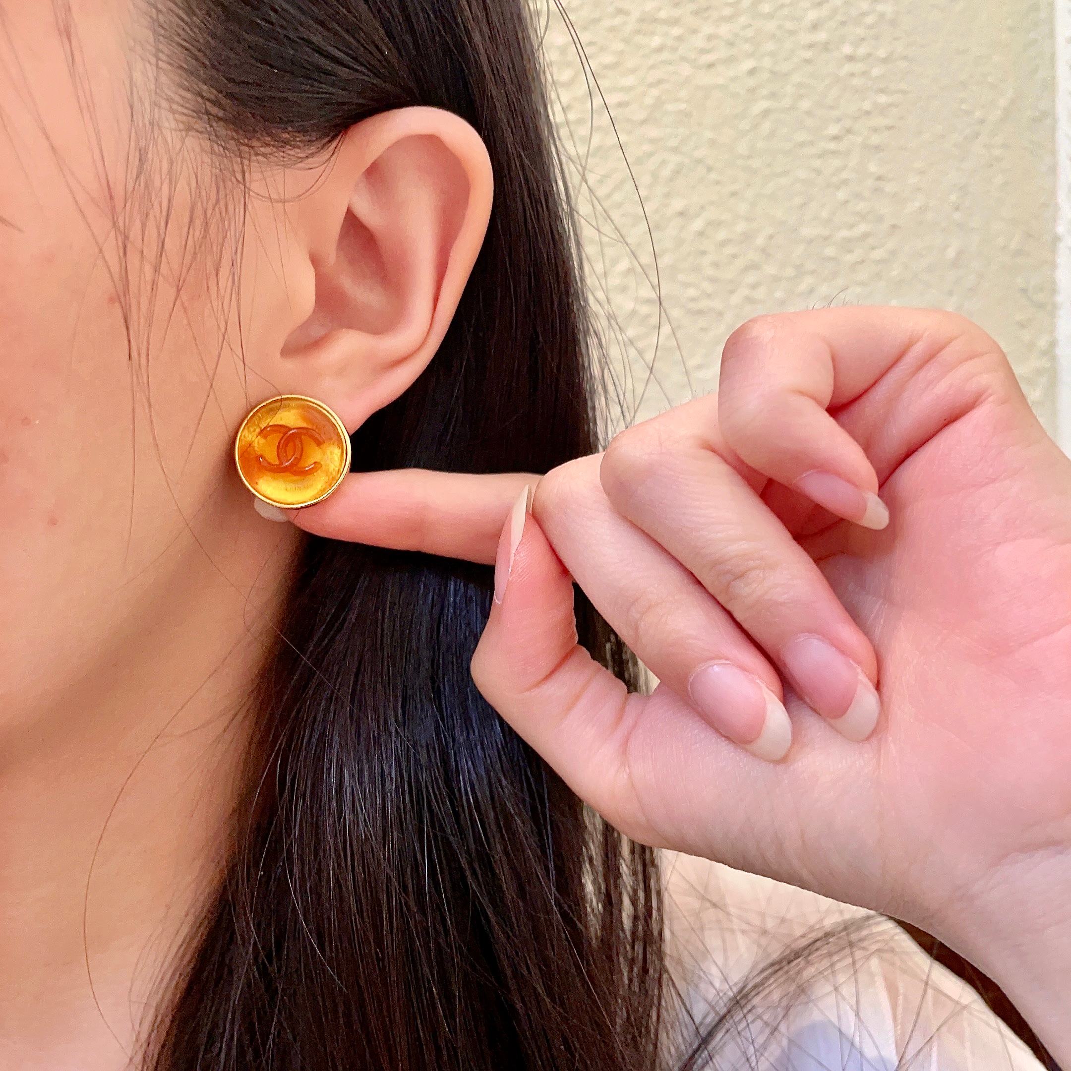 香奈儿✨经典双C耳钉