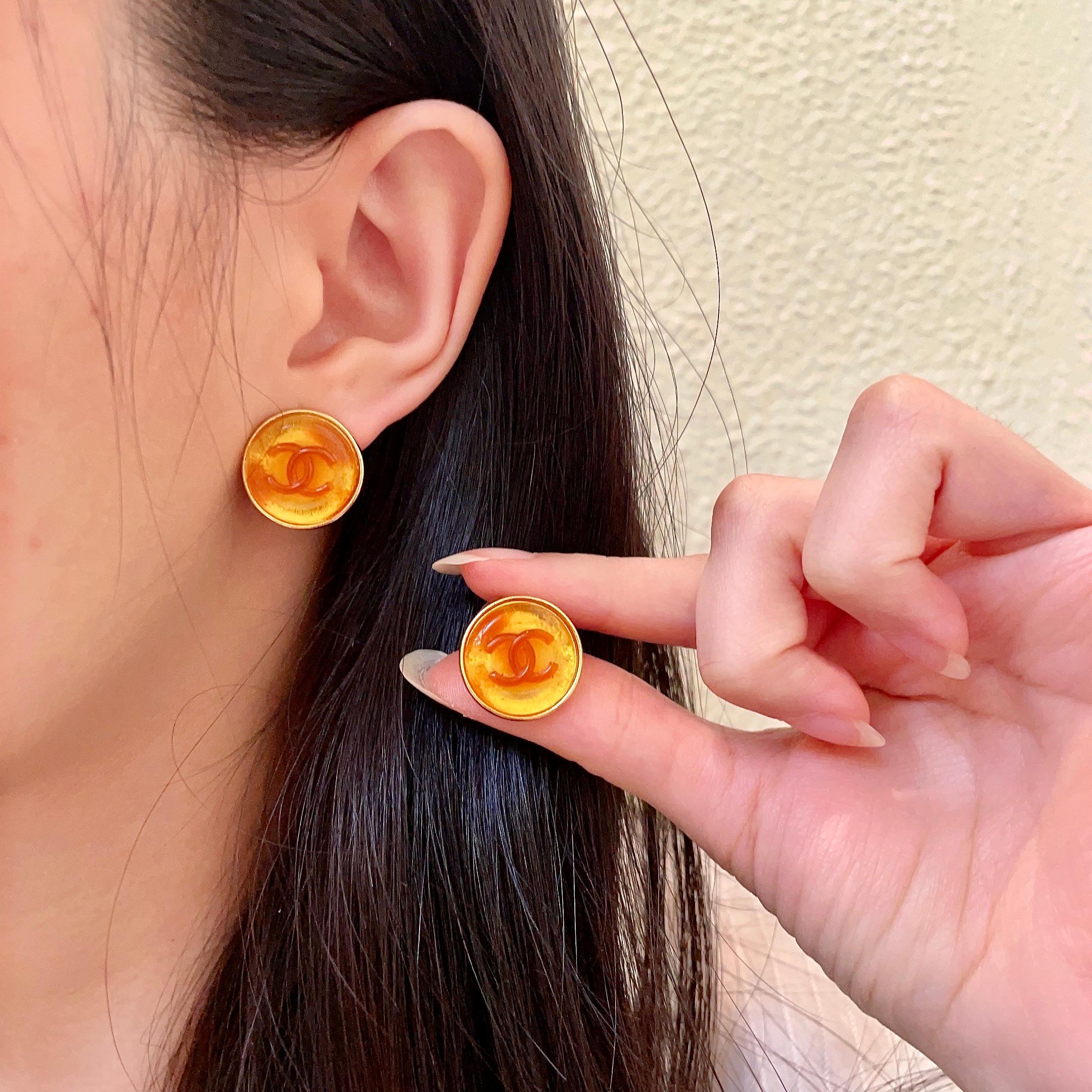 香奈儿✨经典双C耳钉