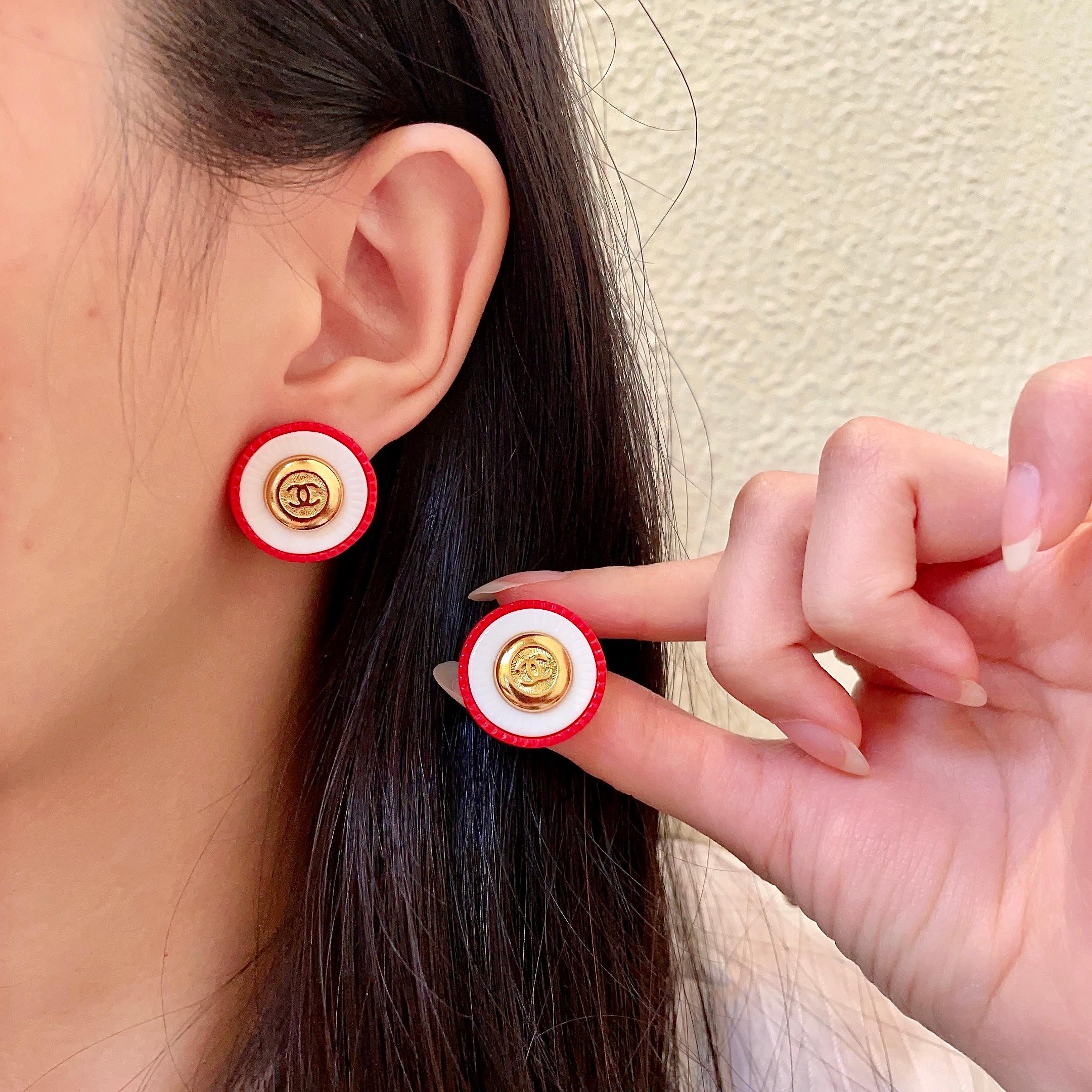 P130 香奈儿✨经典双C耳钉