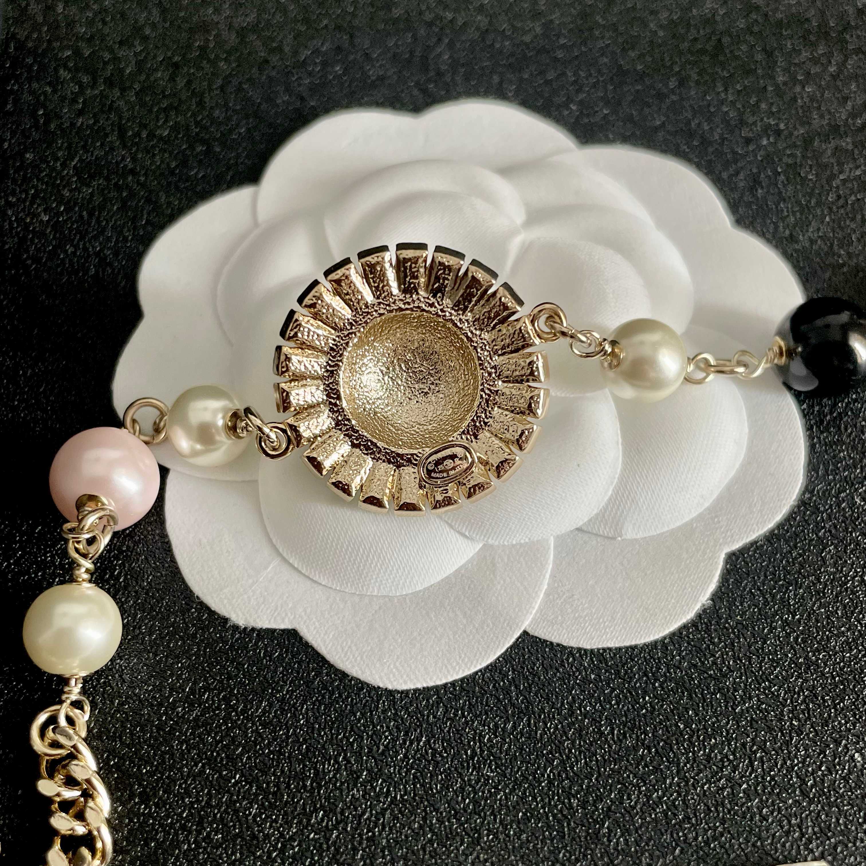 香奈儿✨双层珍珠双C项链