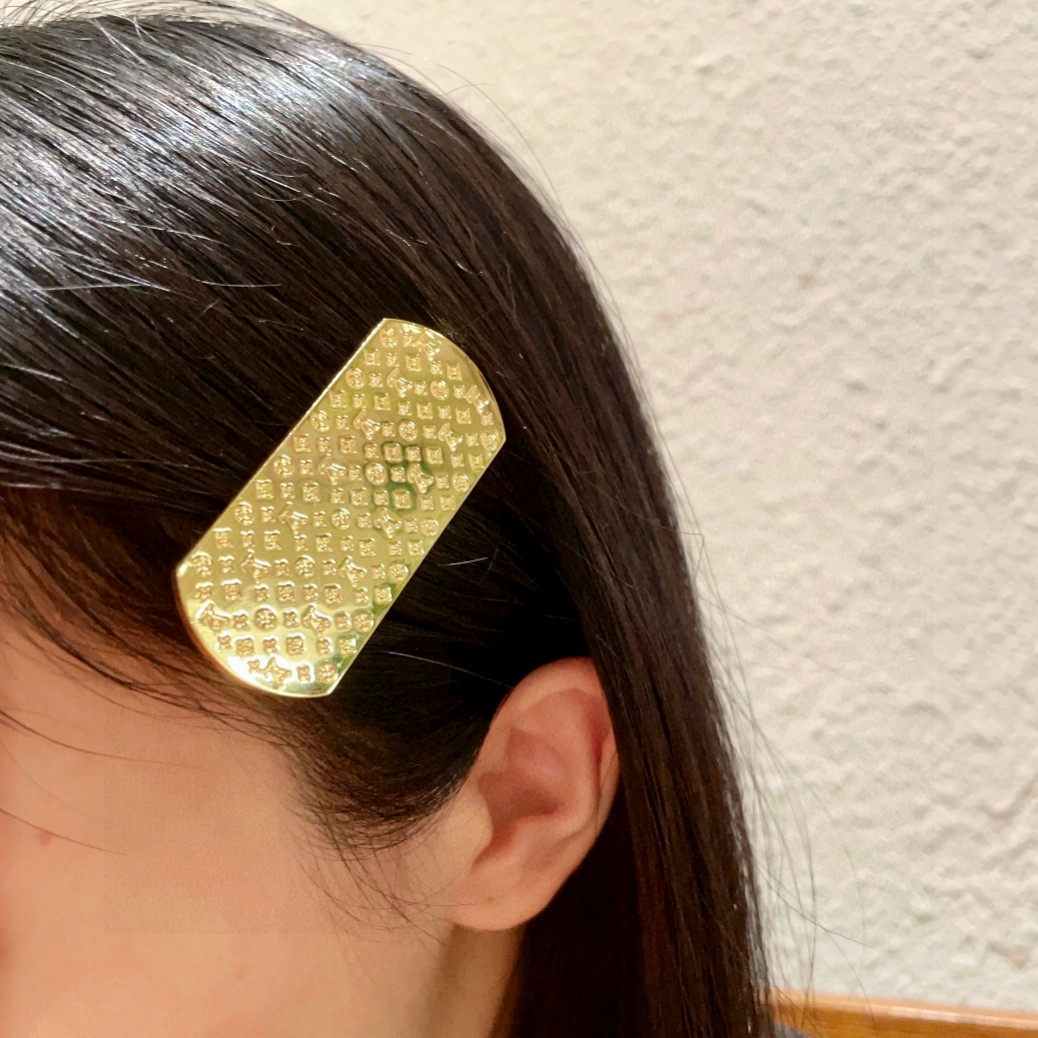 LV✨ clásico clip de cabello con estampado