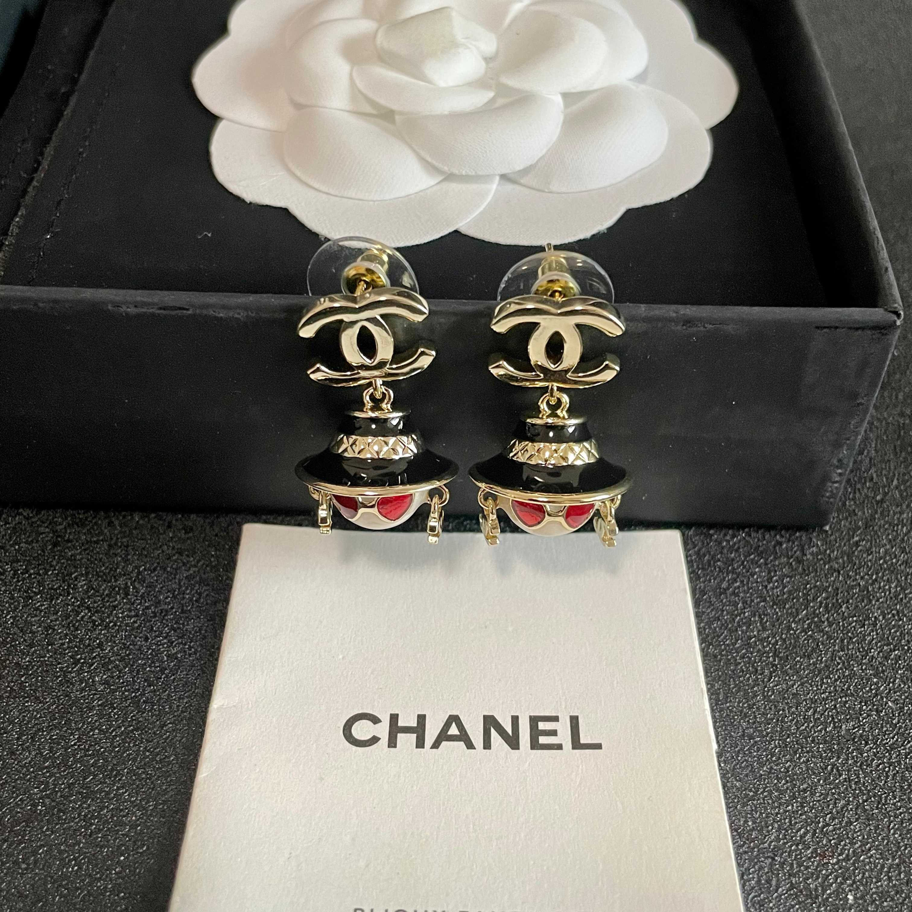 Chanel 香奈儿 卡通耳环