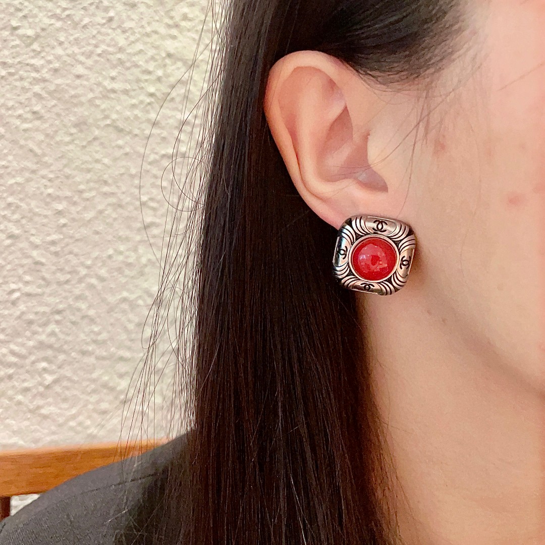 Chanel 香奈儿 双C耳钉