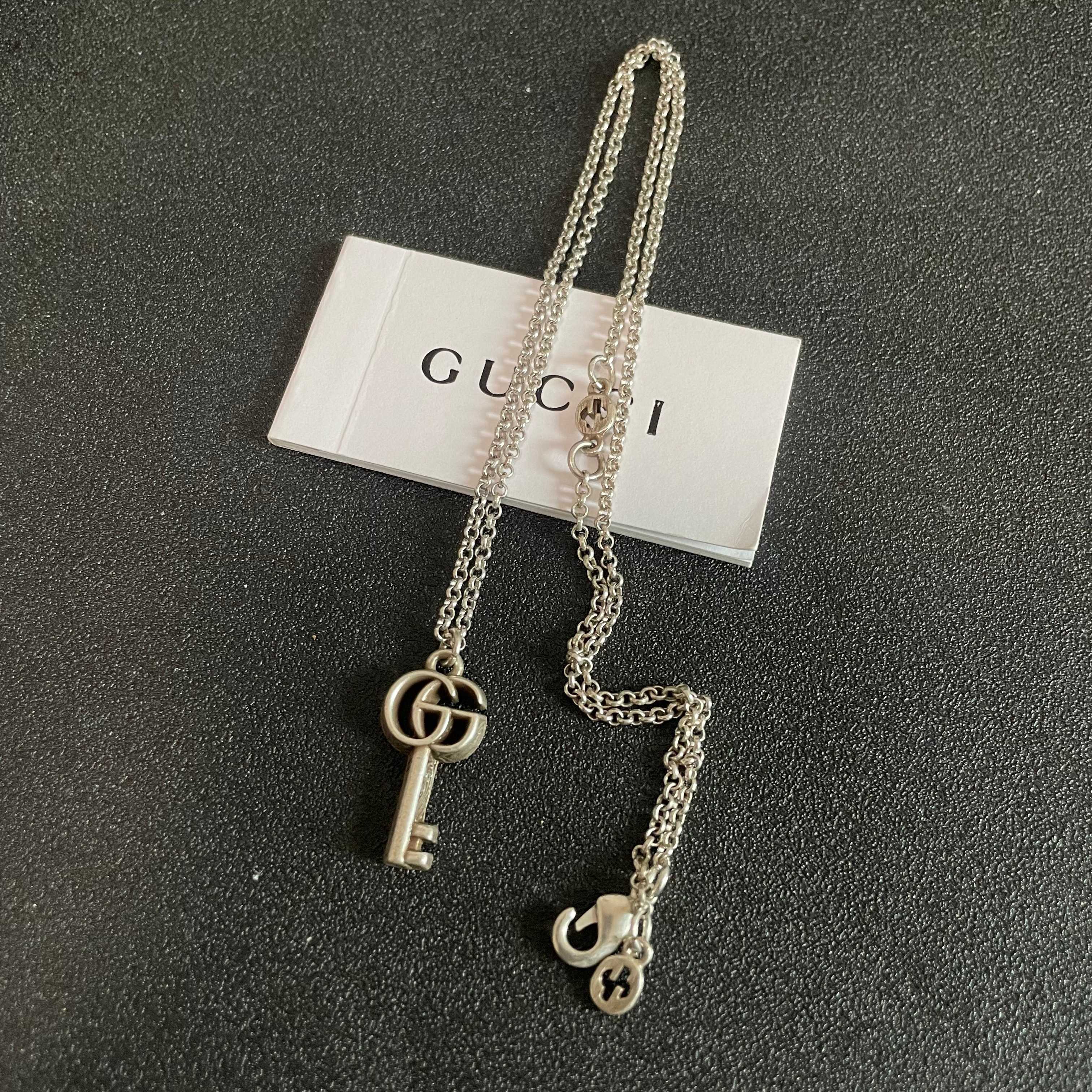 Gucci 古驰 双G钥匙 项链