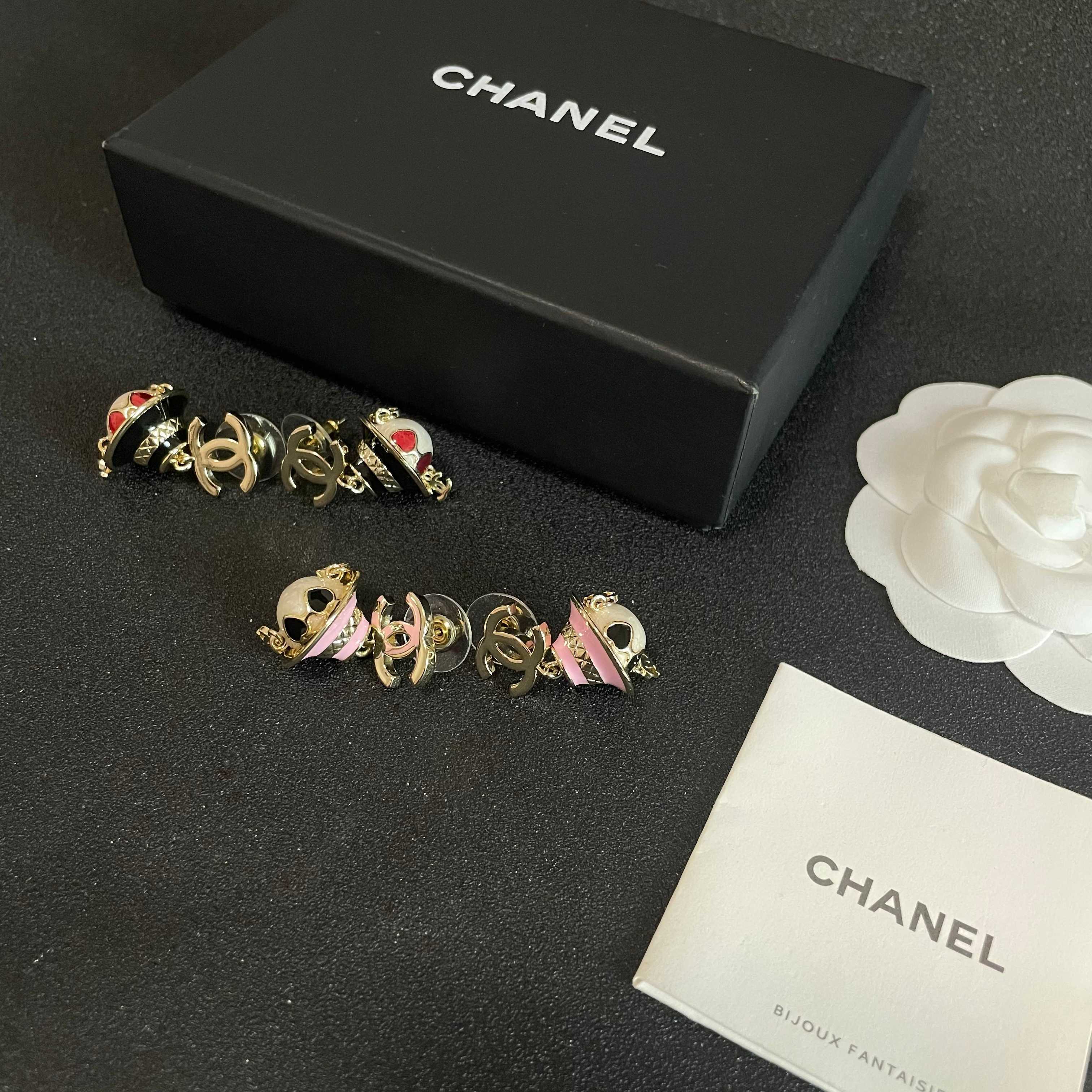 Chanel 香奈儿 卡通耳环