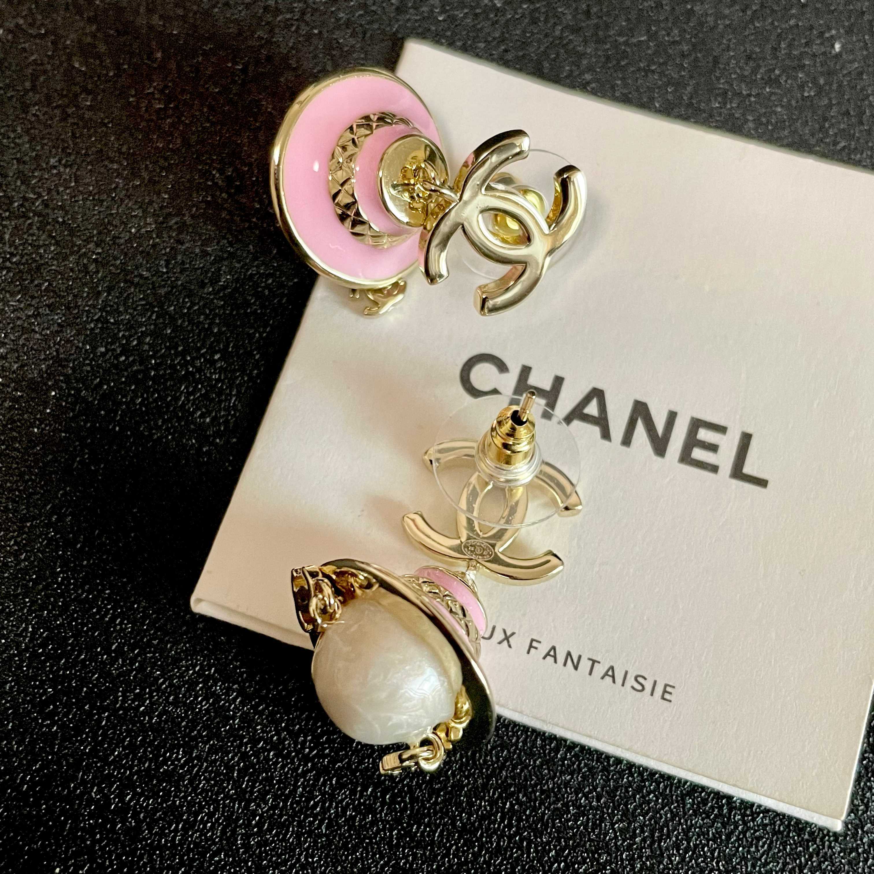 Chanel 香奈儿 卡通耳环