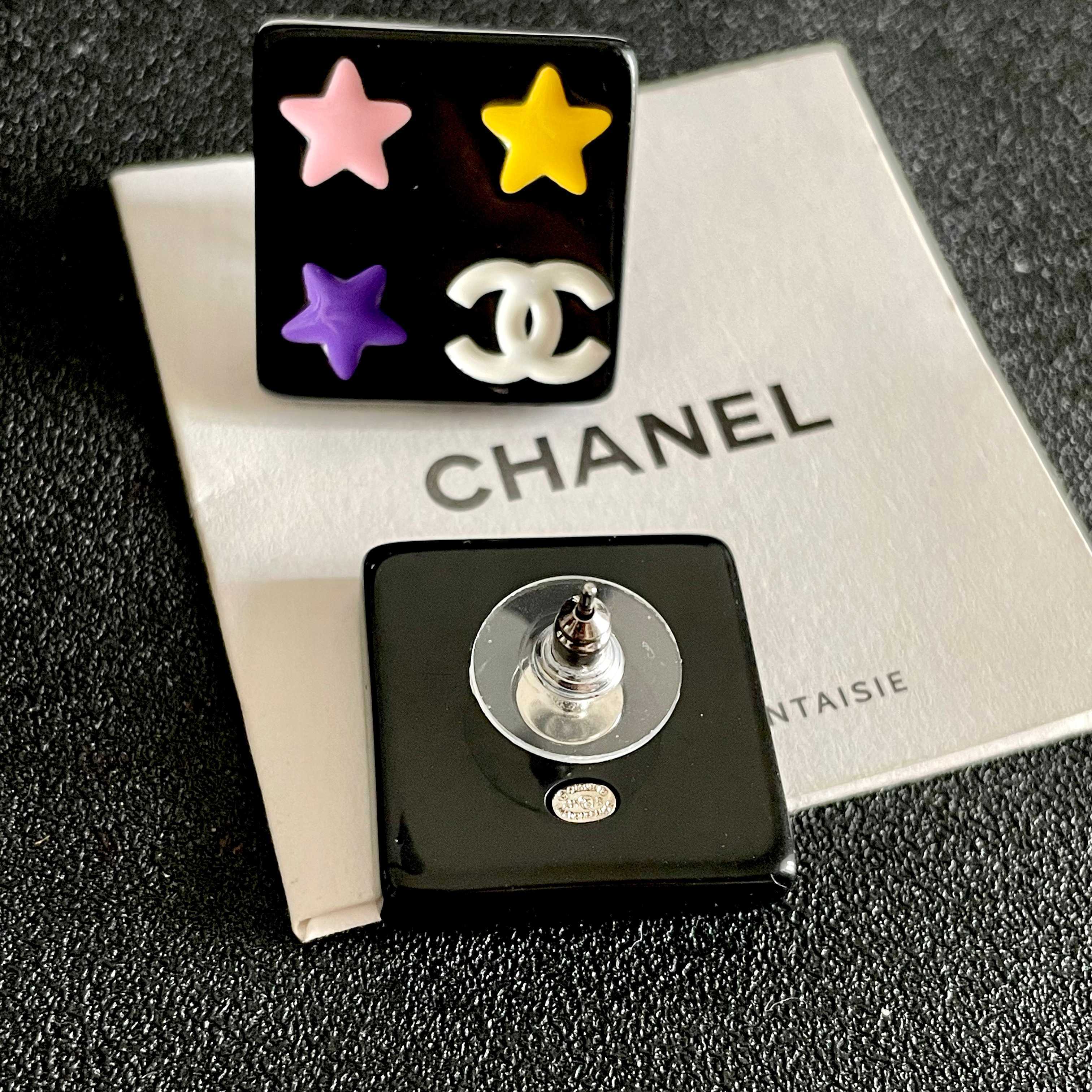 Chanel 香奈儿 星星双C耳钉
