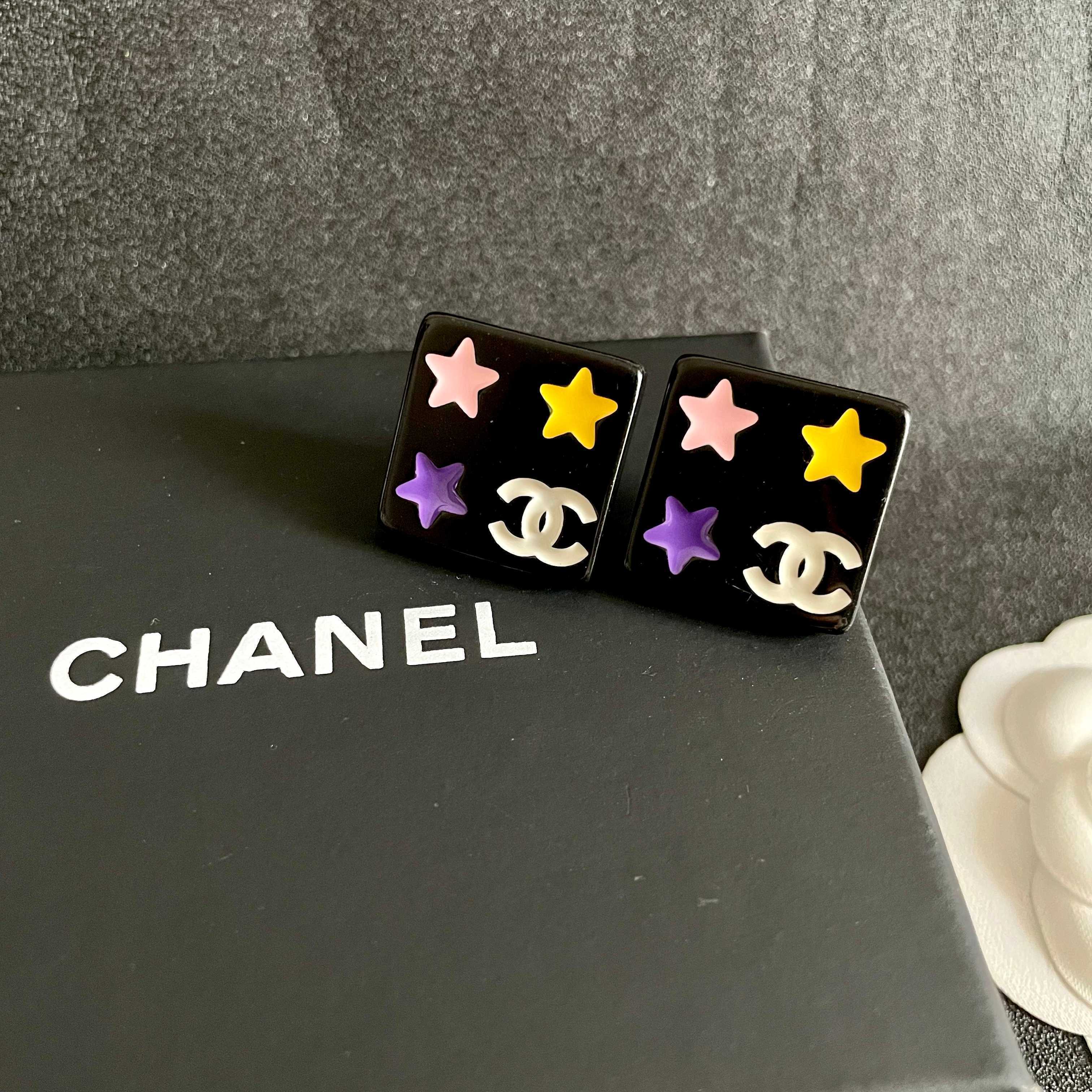 Chanel 香奈儿 星星双C耳钉