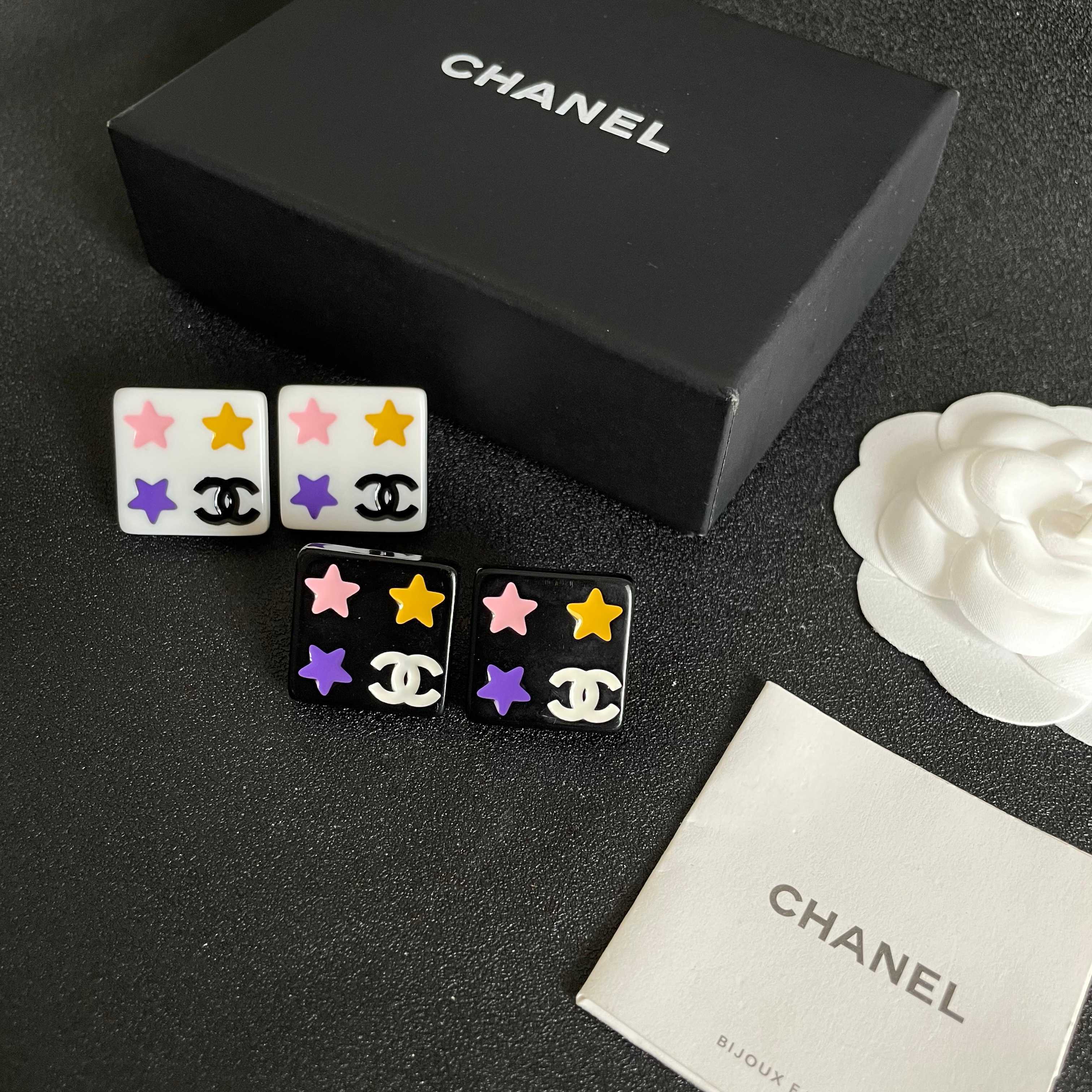 Chanel 香奈儿 星星双C耳钉