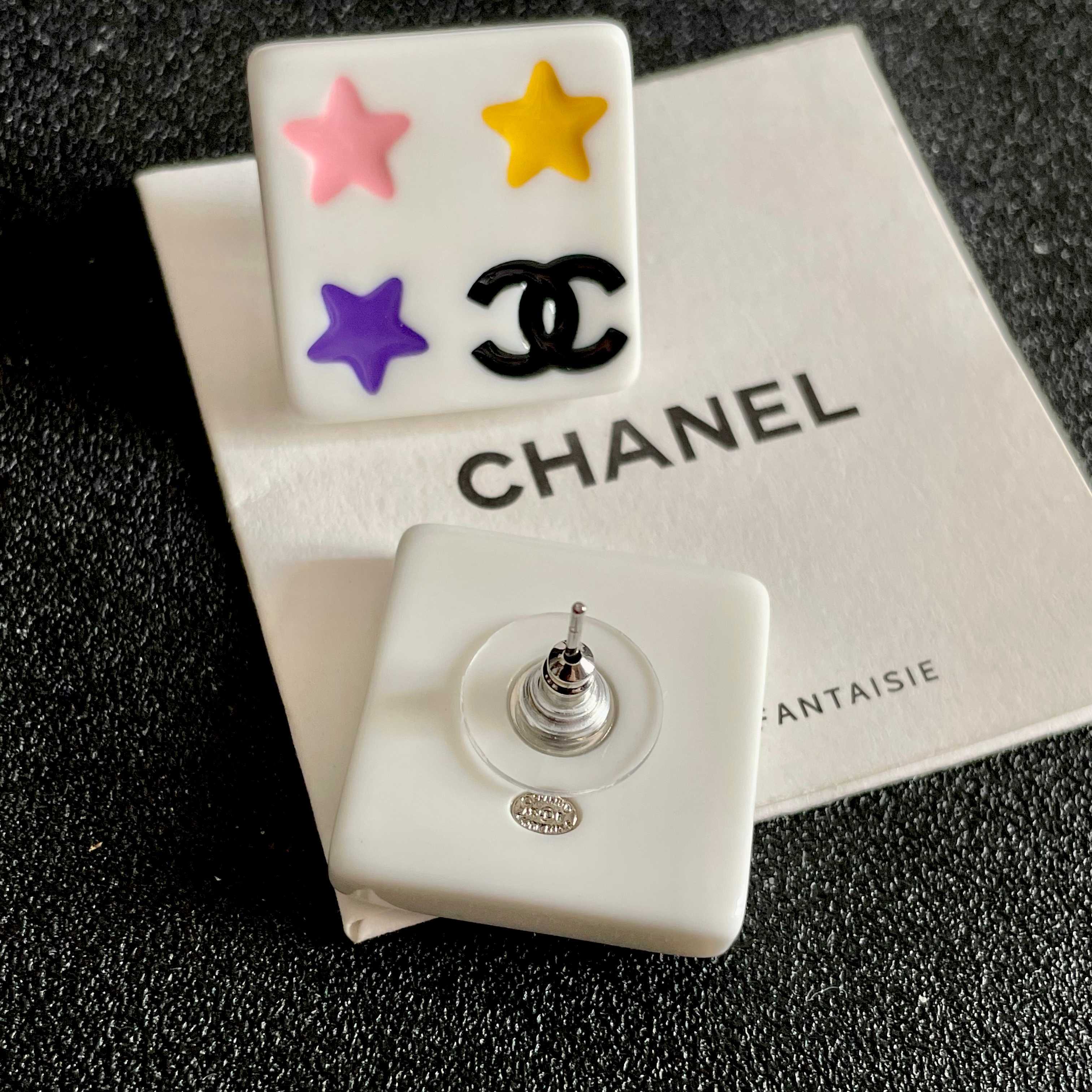 Chanel 香奈儿 星星双C耳钉