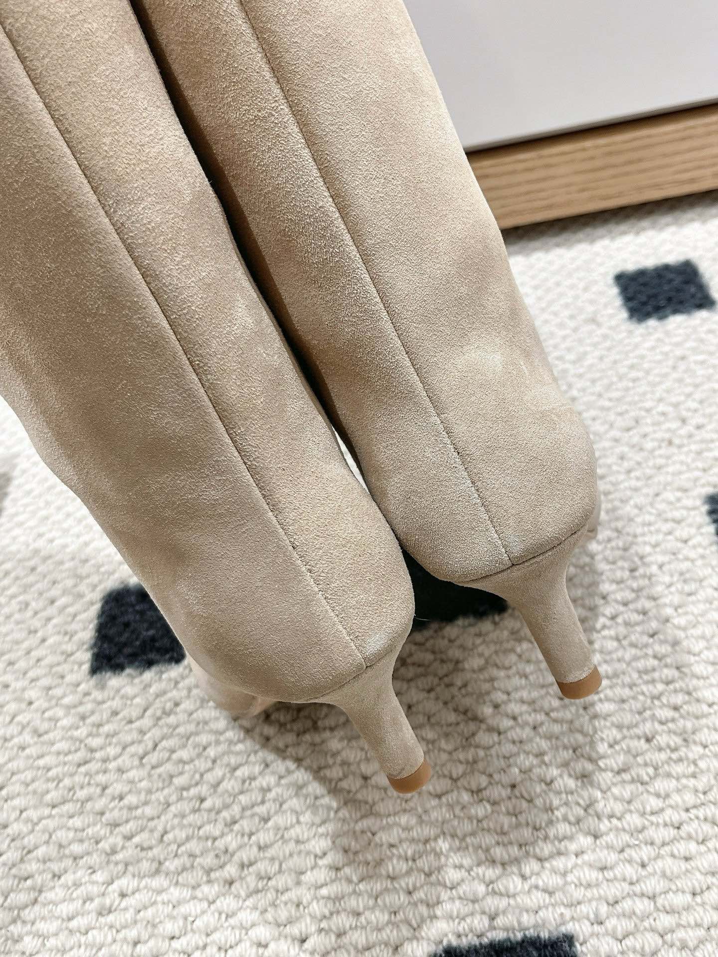 Autumn High Boots: MM-6, Shoe-Faced Oxen Skin, 35-39 Codes Available. - 图片 9