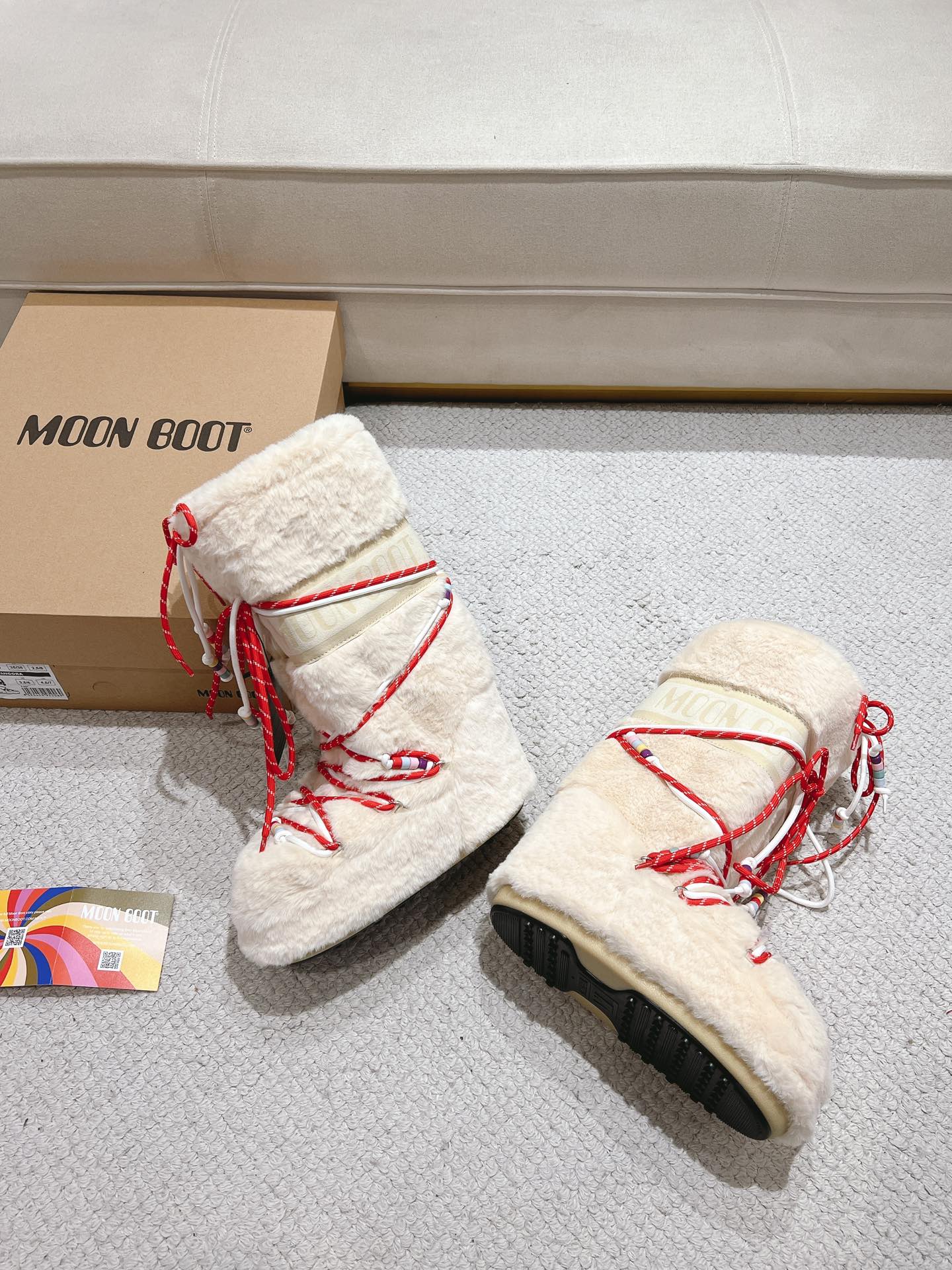 全毛G178Moon Boot/ 最新vs秋冬最新款雪地靴系丑萌毛毛雪地靴  忘了UGG吧，时髦人都在穿Moon Boo