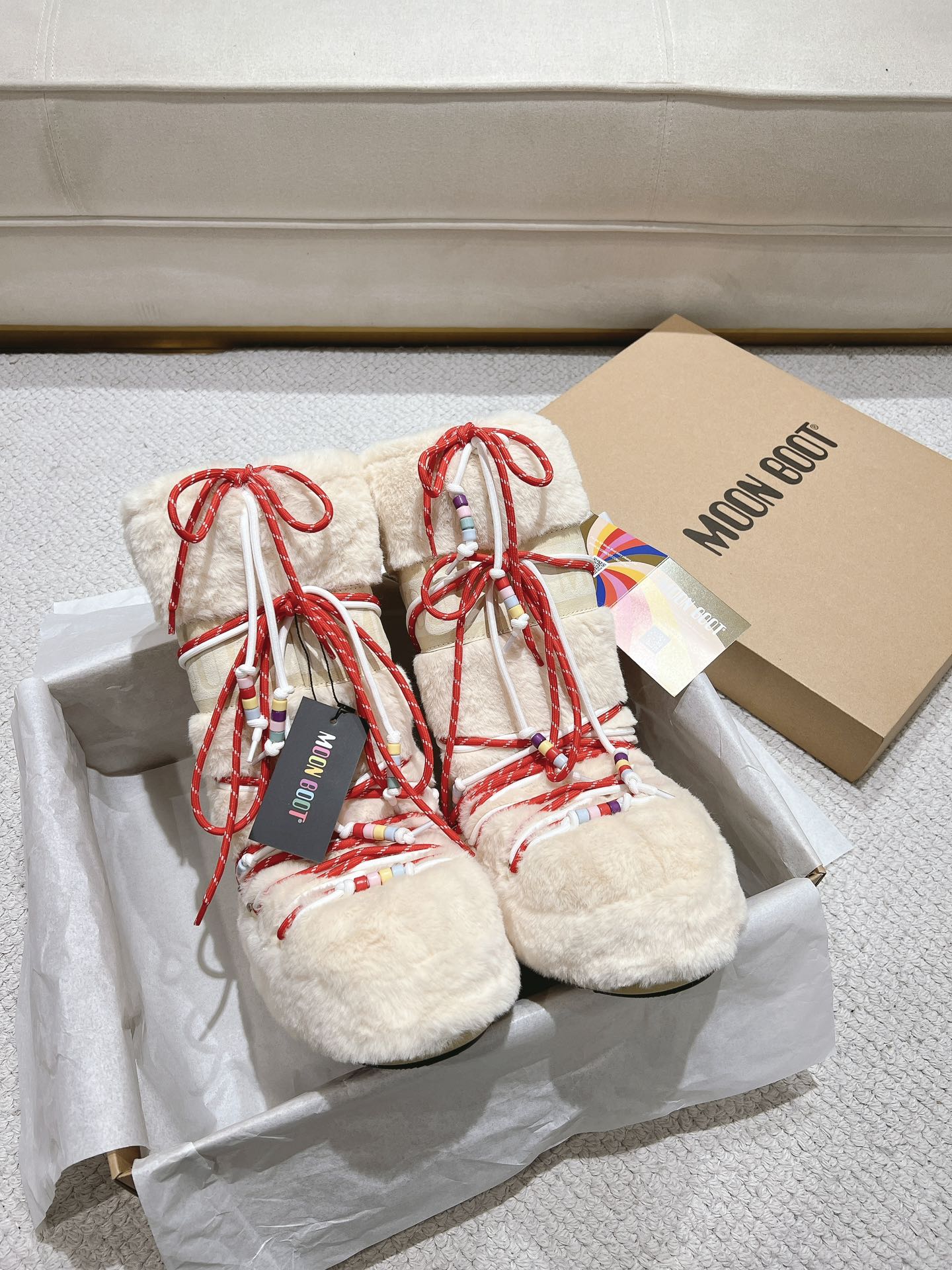 全毛G178Moon Boot/ 最新vs秋冬最新款雪地靴系丑萌毛毛雪地靴  忘了UGG吧，时髦人都在穿Moon Boo