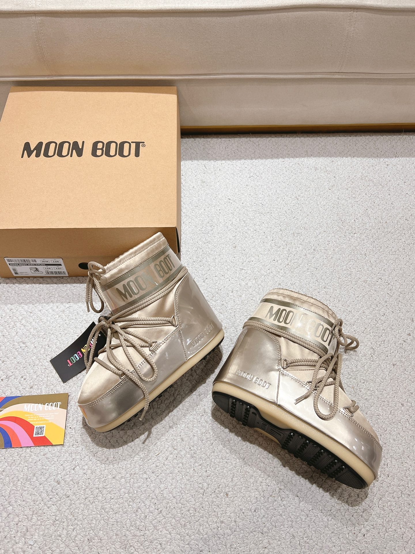 G178Moon Boot/ 最新vs秋冬最新款雪地靴系丑萌毛毛雪地靴  忘了UGG吧，时髦人都在穿Moon Boot雪