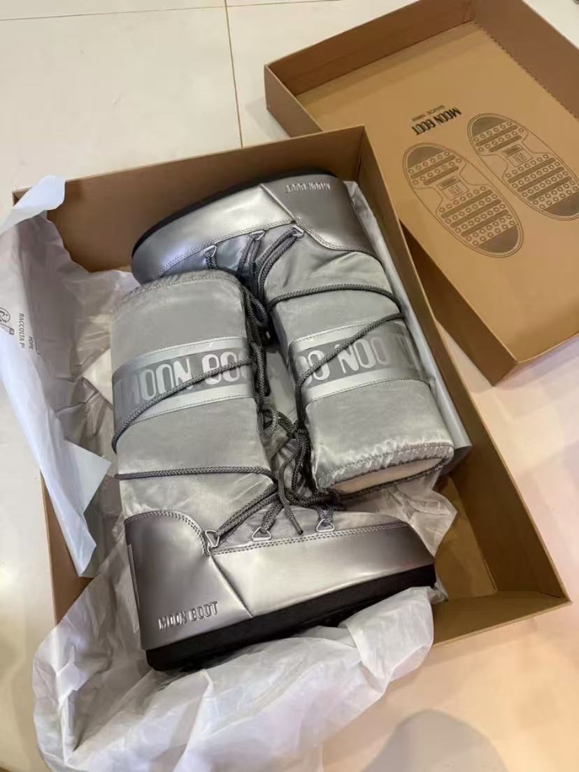 G178Moon Boot/ 最新vs秋冬最新款雪地靴系丑萌毛毛雪地靴  忘了UGG吧，时髦人都在穿Moon Boot雪