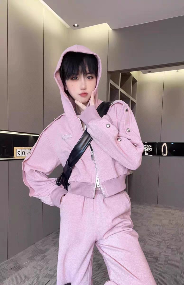 2024 Girls’ Fashion: Hat Shirts, High Waist, European Style, SMLXL Sizes - 图片 2