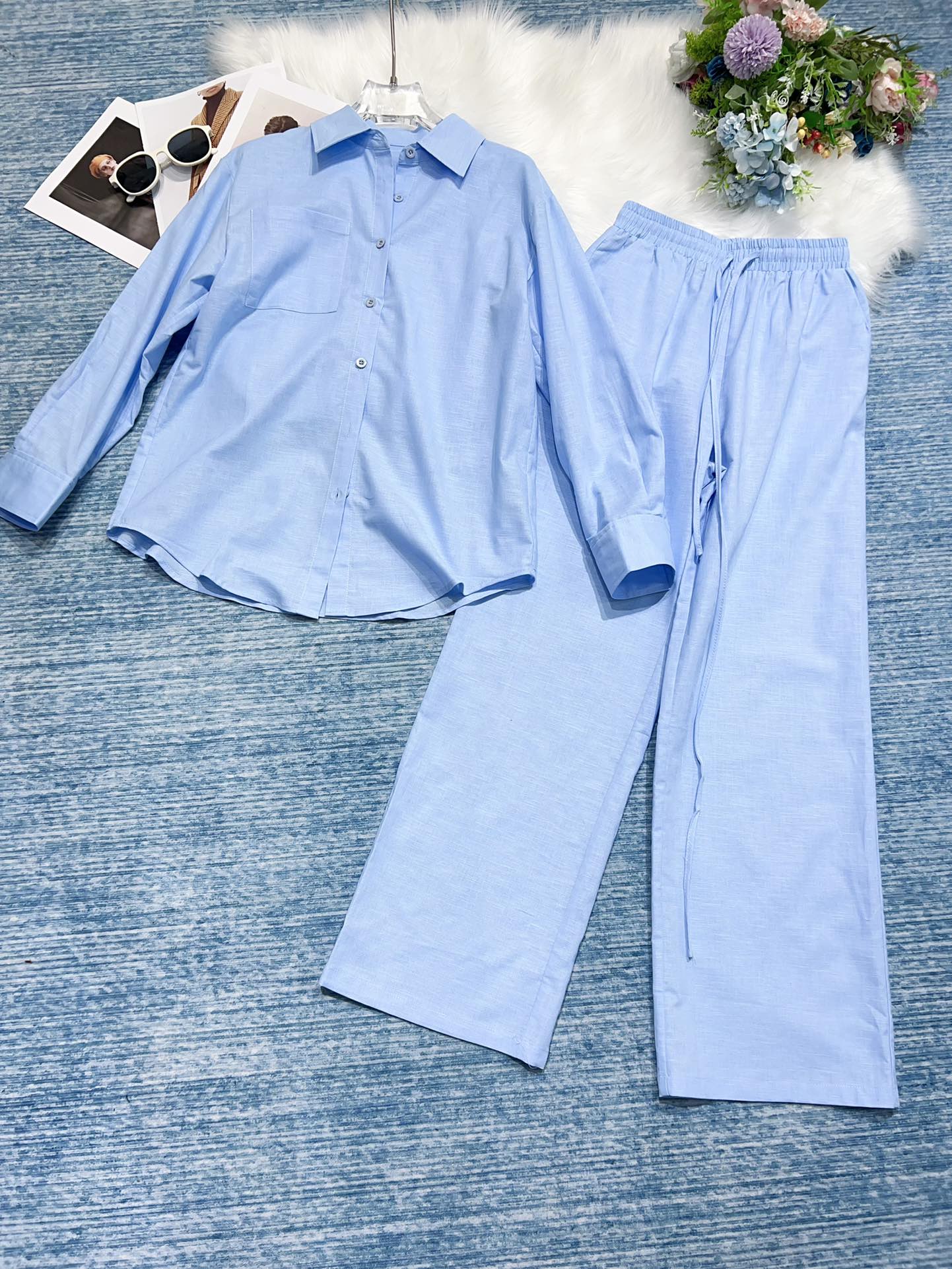 Summer Leisure Exercise Female Suit with Support for Exchange, High-Quality, Light-Free Design. - 图片 4