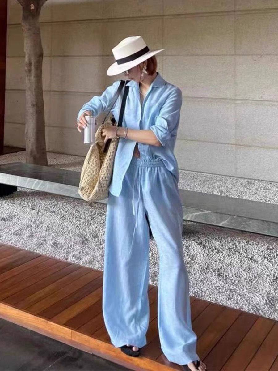 Summer Leisure Exercise Female Suit with Support for Exchange, High-Quality, Light-Free Design. - 图片 1