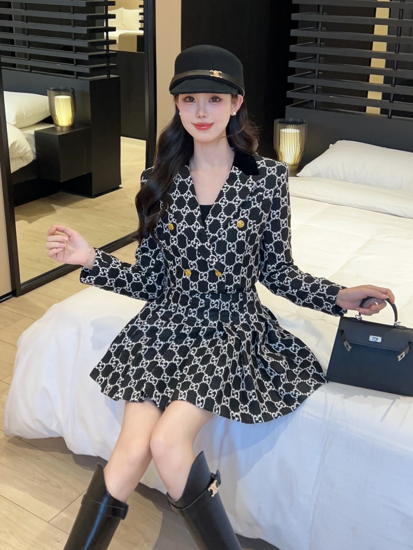 Elegant Women’s Suit Set: High-Quality, Stylish, Mature, and Versatile in Sizes SMLXL. - 图片 3