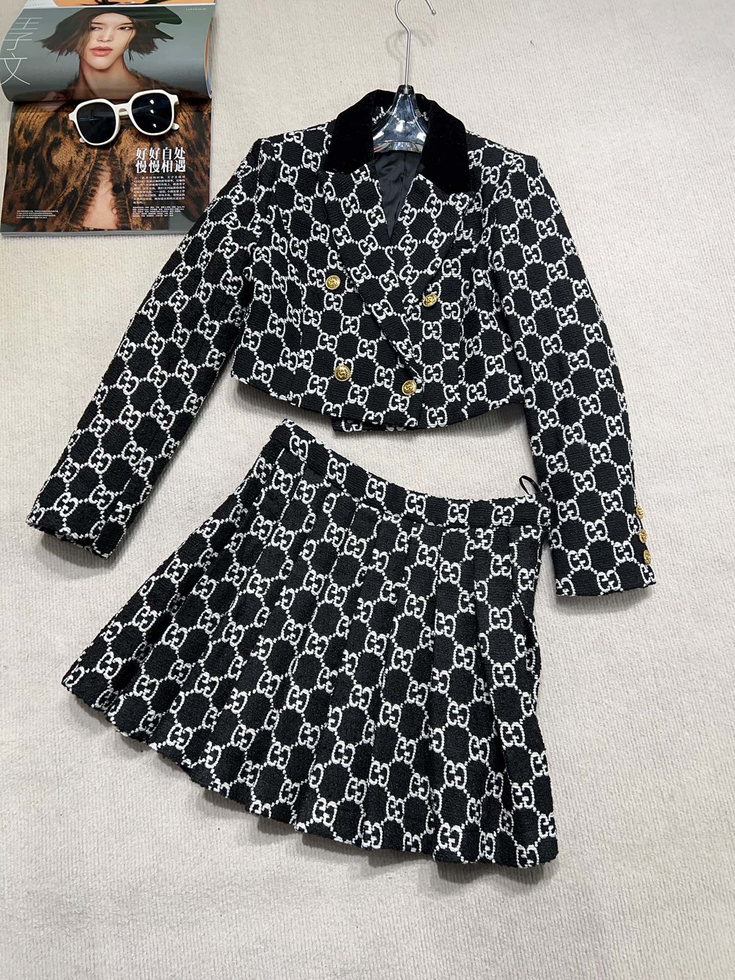 Elegant Women’s Suit Set: High-Quality, Stylish, Mature, and Versatile in Sizes SMLXL. - 图片 4