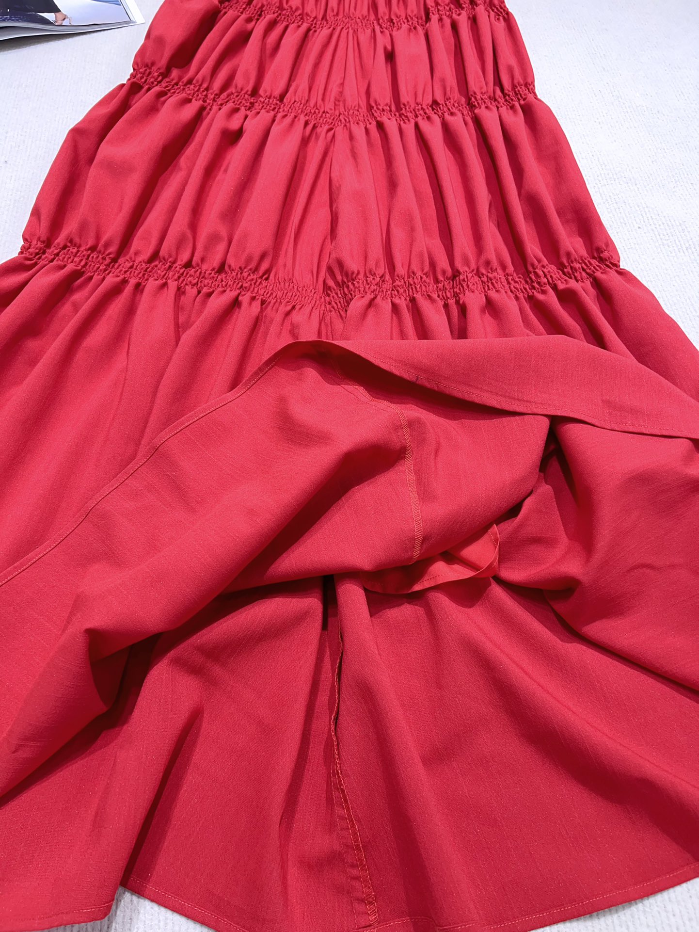 Chloe Women’s Suit & “Sicily Lovers” Red Dress with Omer Fabric Details. - 图片 7
