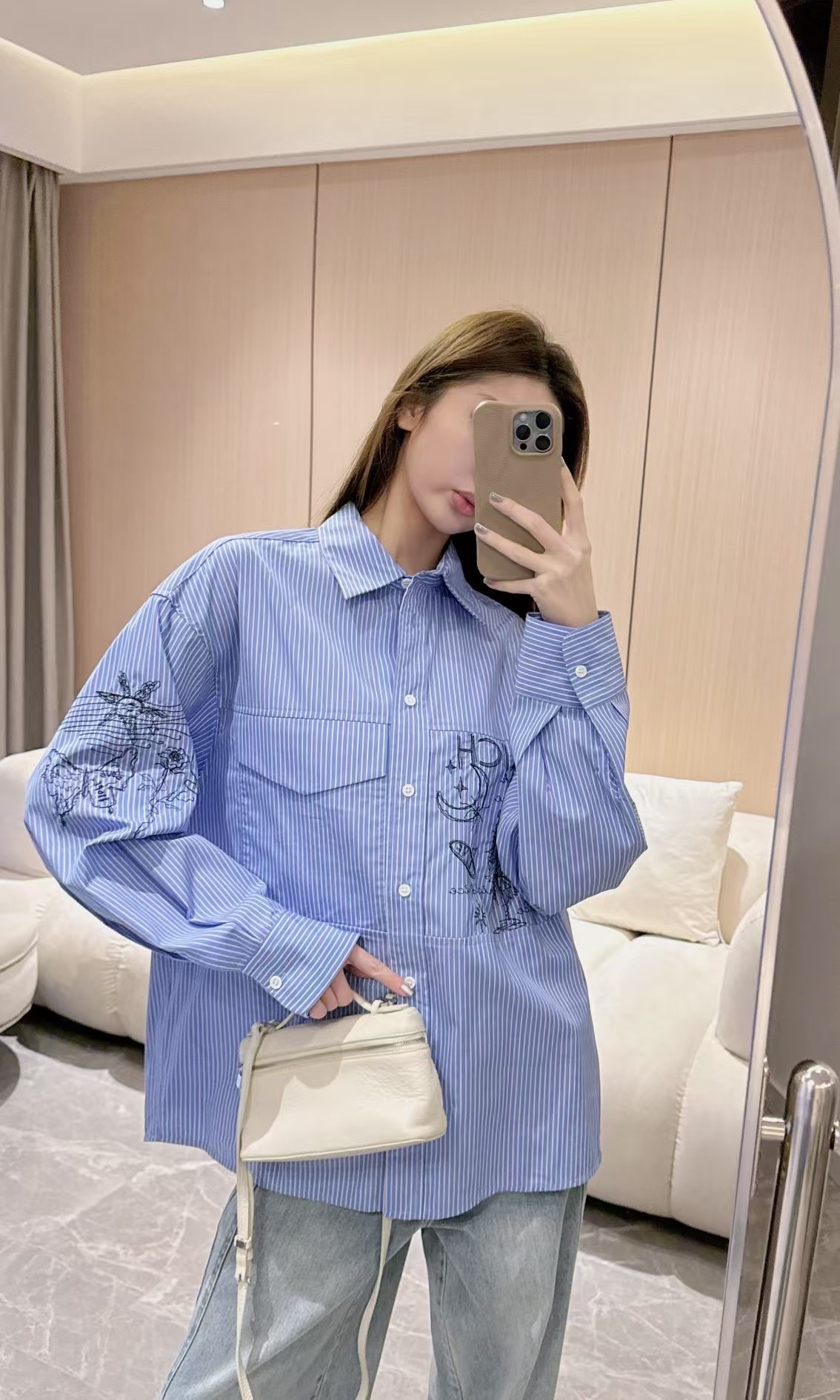 High-Quality Women’s Suit Support for Exchange with Cotton Blend and Packaged Marnie