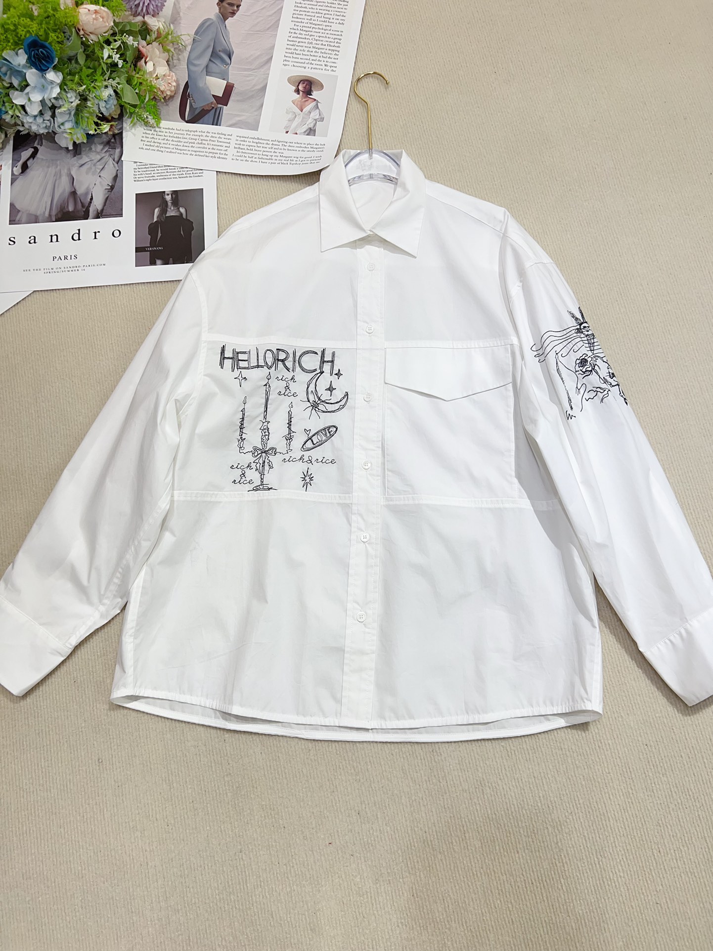 “High-Quality Women’s Suit Support for Exchange by Marnie, Cotton Blended, Various Sizes Available” - 图片 4