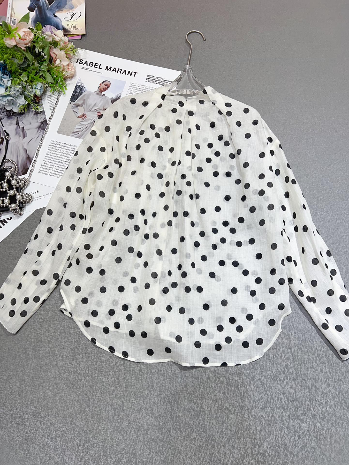 High-Quality Women’s Clothing Exchange with Chloe Packaging: French Lantern Cuffprint Silk Shirts in Various Sizes. - 图片 9