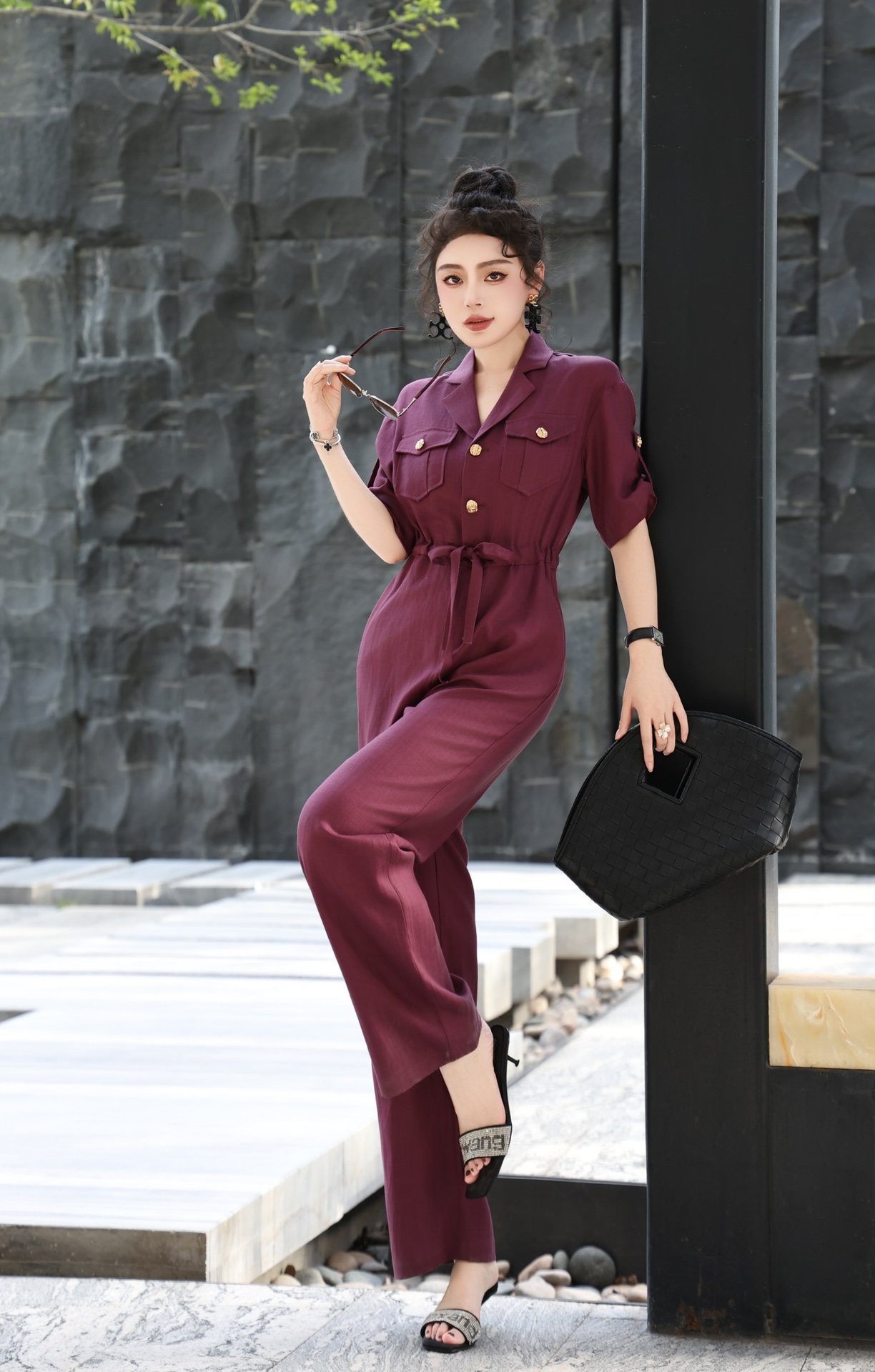 High-End Women’s Outfits: Elegant, High-Quality, Little Fragrances, Stylish, Mature, Silk Fabric - 图片 3