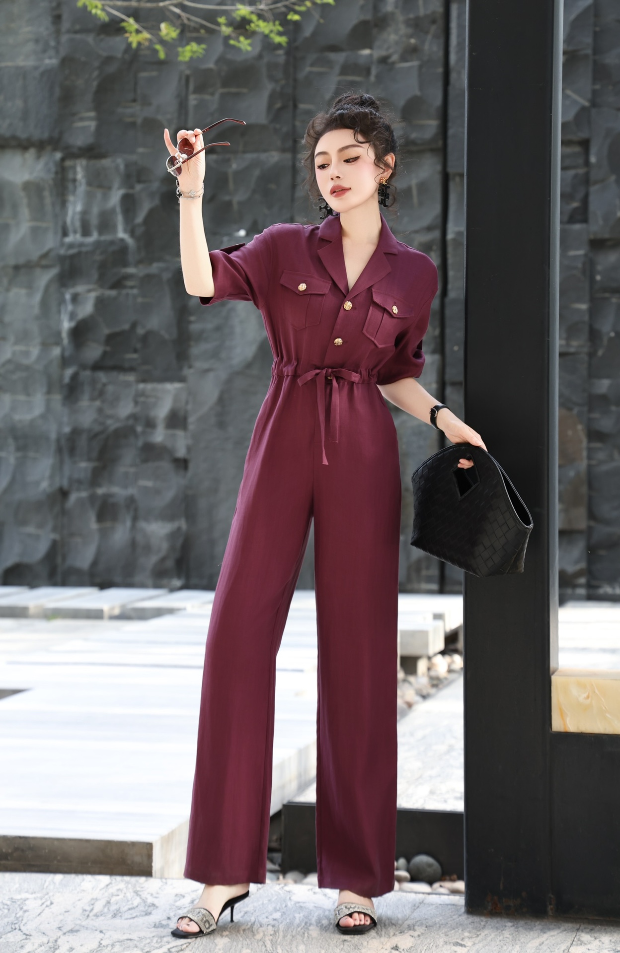 High-Quality Women’s Outfit with Fragrance: P736 Offers Elegant Fashion for All Sizes - 图片 9