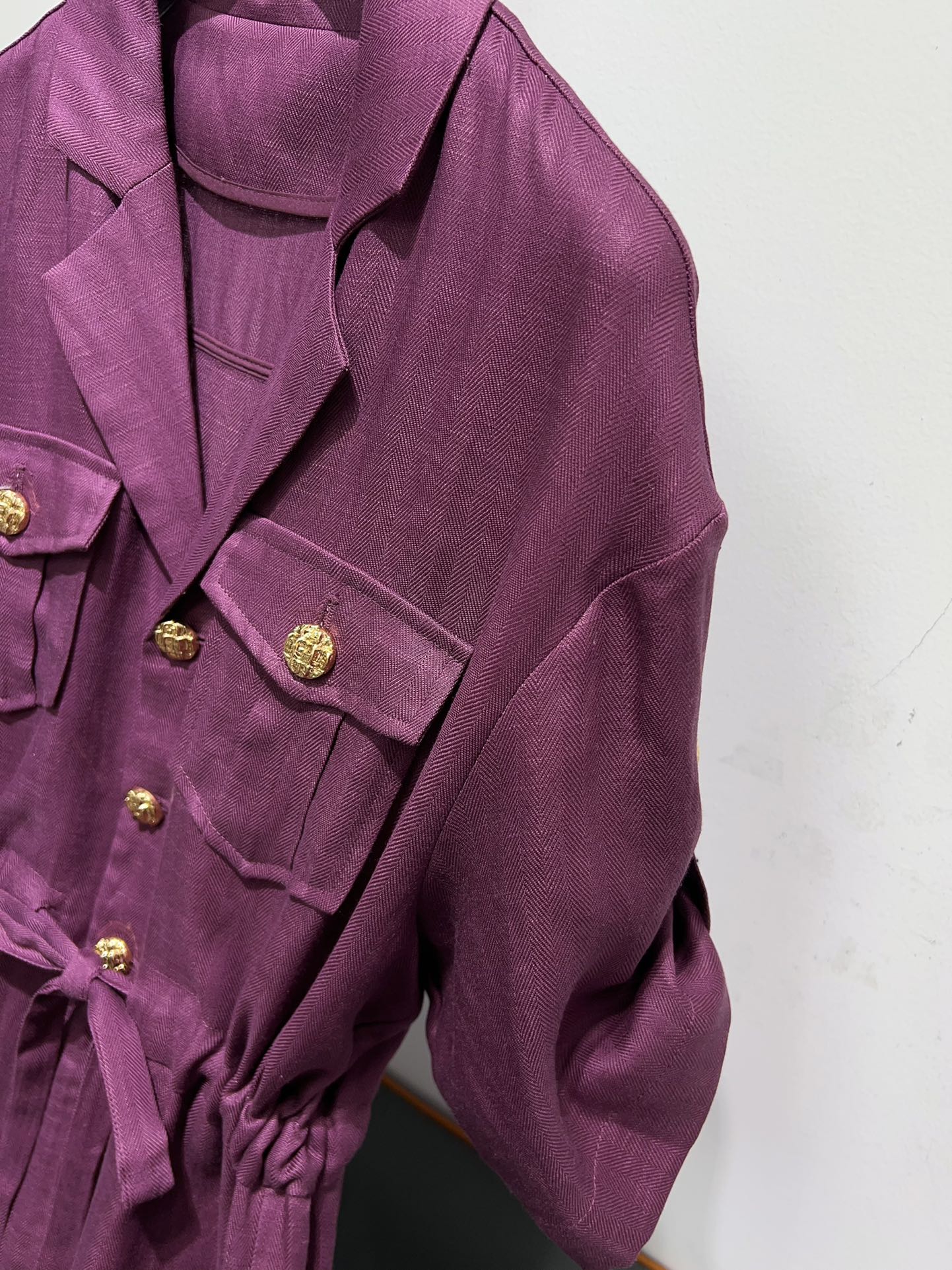 High-End Women’s Outfits: Elegant, High-Quality, Little Fragrances, Stylish, Mature, Silk Fabric - 图片 6
