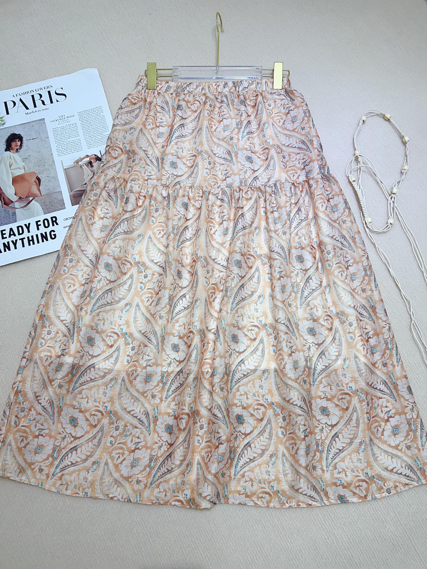 Luxury Silk Female Suit with High-Quality Cashew Nuts and Packaging Options - 图片 5