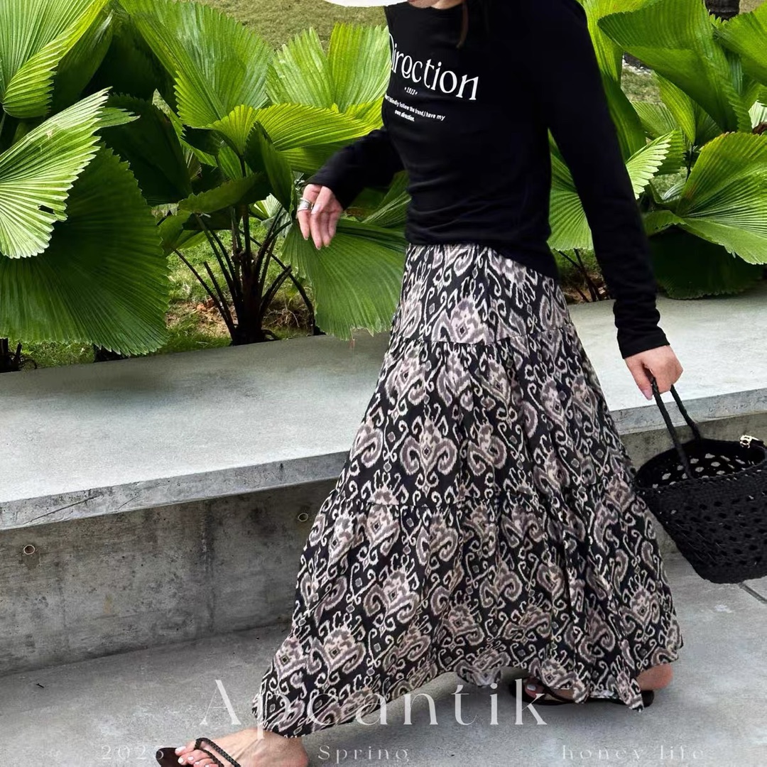 High-Quality Female Suit with “A” Long Skirt in 2025 Fashion Dress Package. - 图片 2