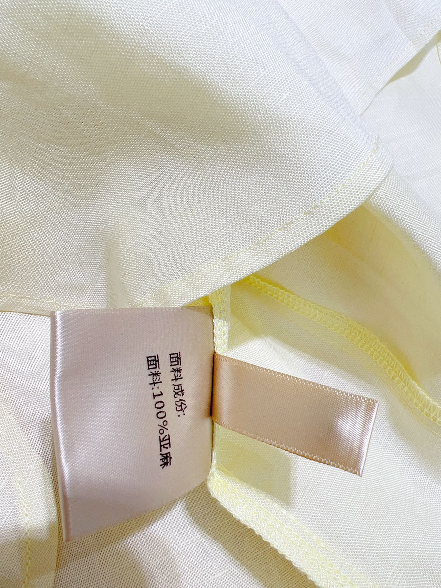 Women’s Linen Coats Set with 2025 Yellow Half-Sleeves: Sizes SMLXL, Matching Bras & Pants - 图片 7
